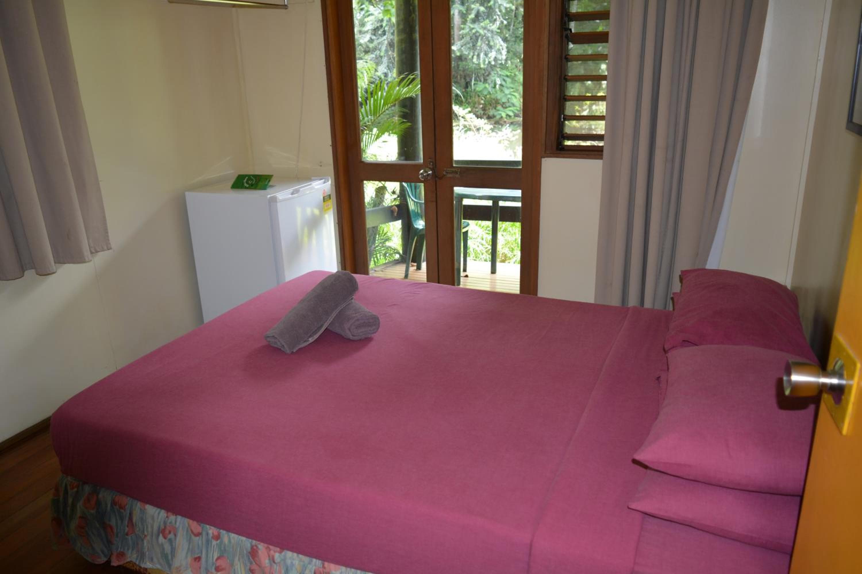Budget Double Room - Pond View at Rainforest Eco Lodge
