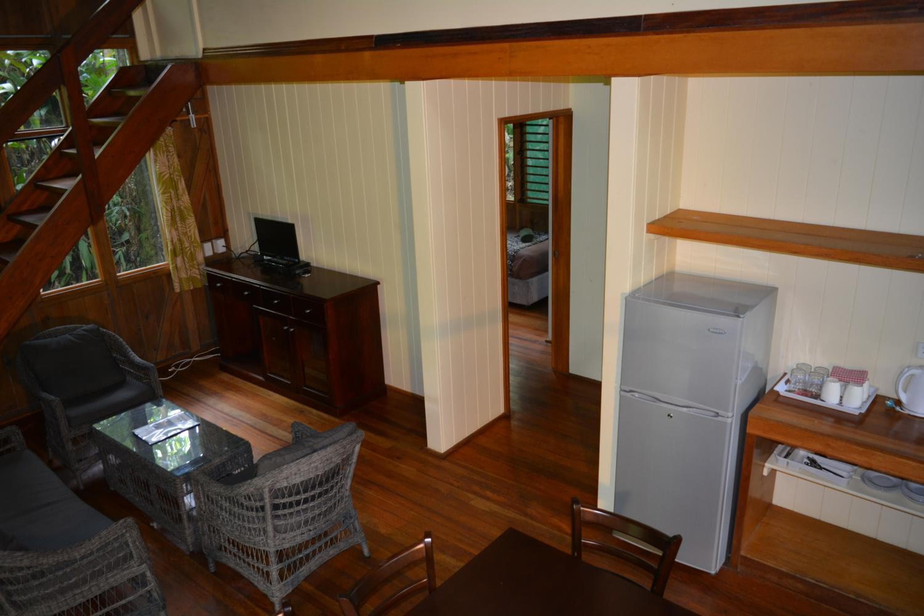 Two-Bedroom Bure with Rainforest View and Air-Conditioning at Rainforest Eco Lodge
