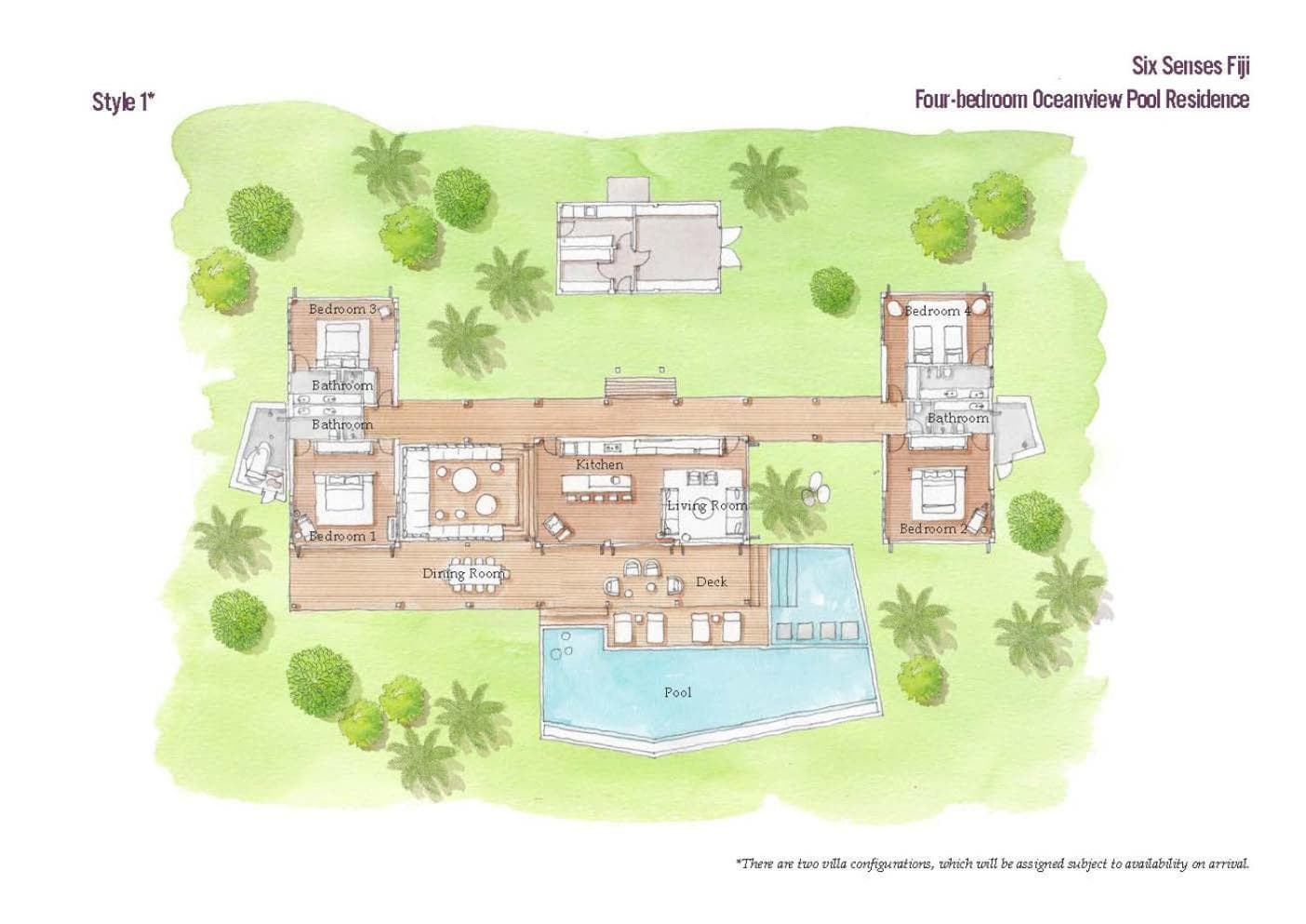 Five-Bedroom Oceanview Pool Residences at Six Senses Fiji