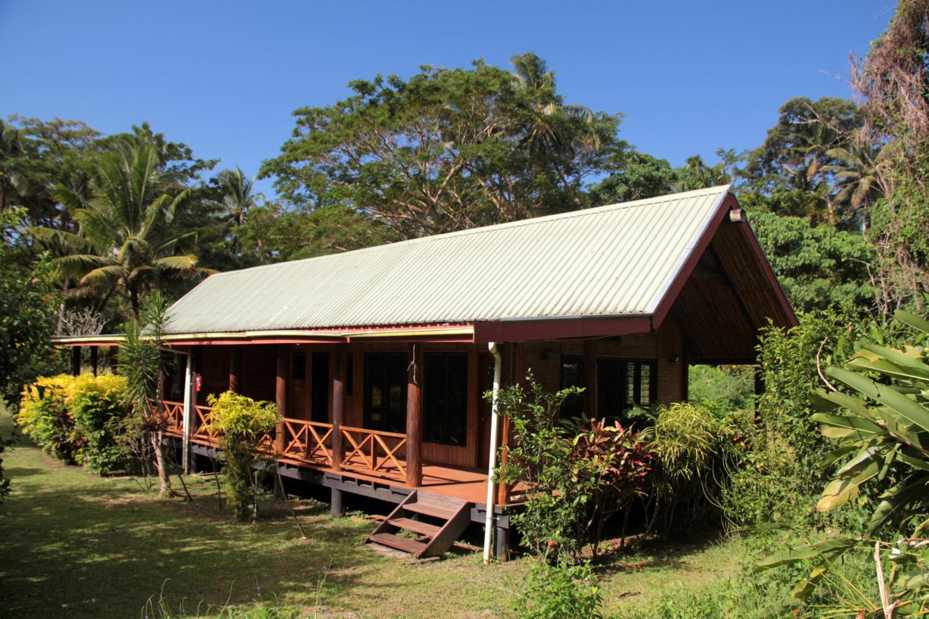 8-Bed Mixed Dormitory Room with Private Bathroom at Maravu Taveuni Lodge