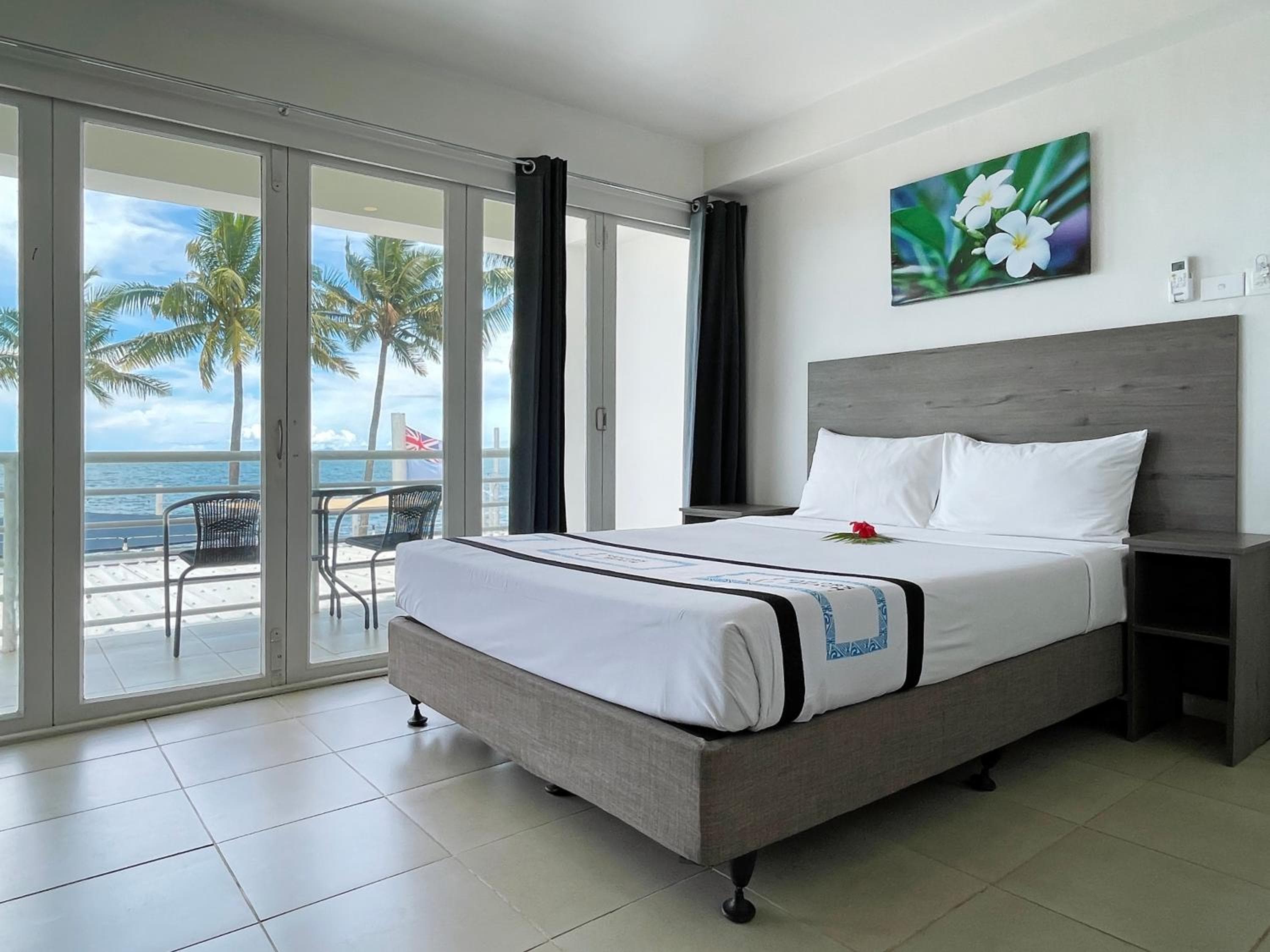 Deluxe Double Room with Sea View at Sailors Beach Fiji