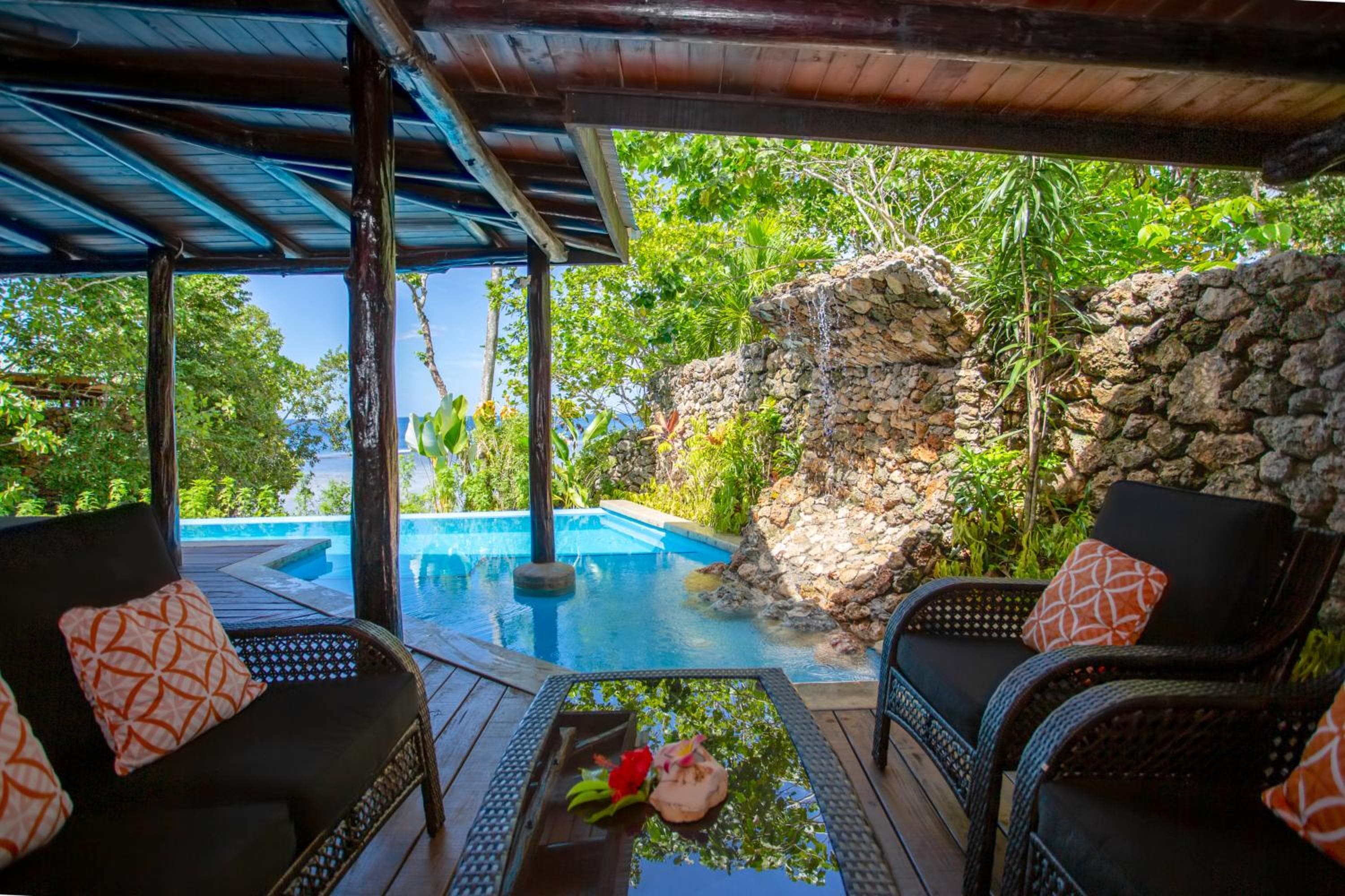 Grand Oceanfront Villa (Sea View Pool) at Savasi Island Resort