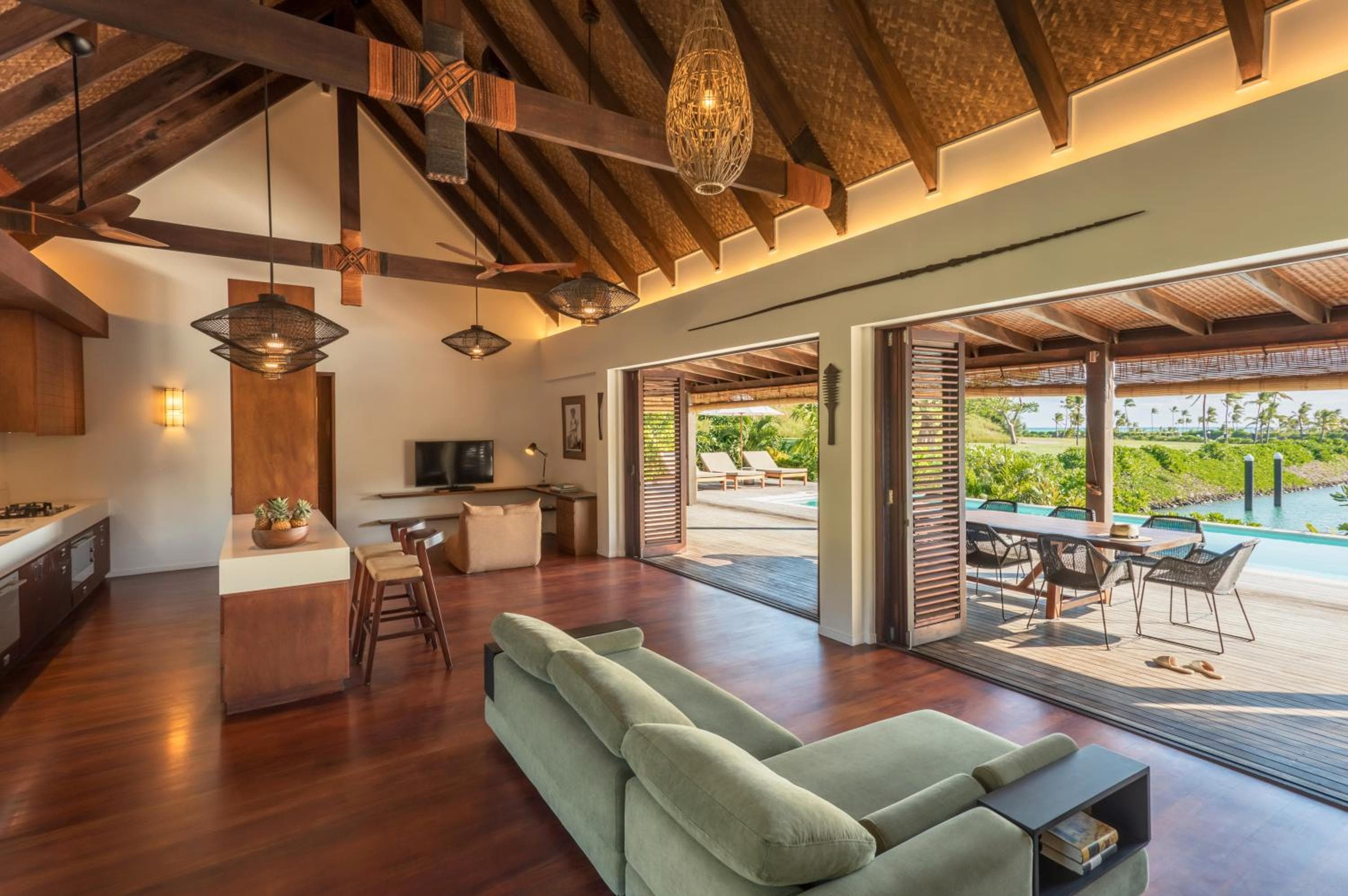 Three Bedroom Marina Pool Residence at Six Senses Fiji