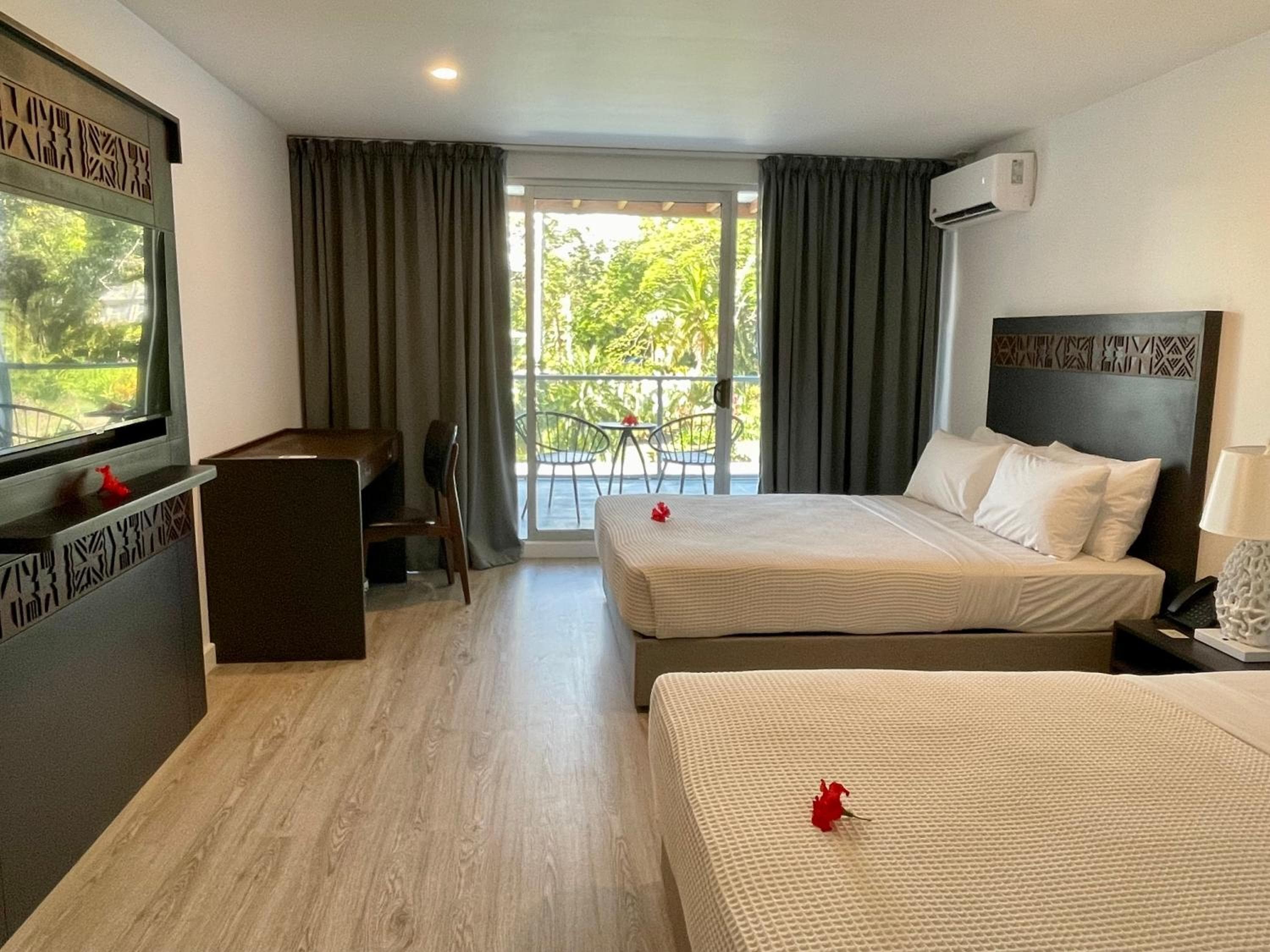 Superior Garden View Twin Room at The Pearl South Pacific Resort, Spa & Golf Course