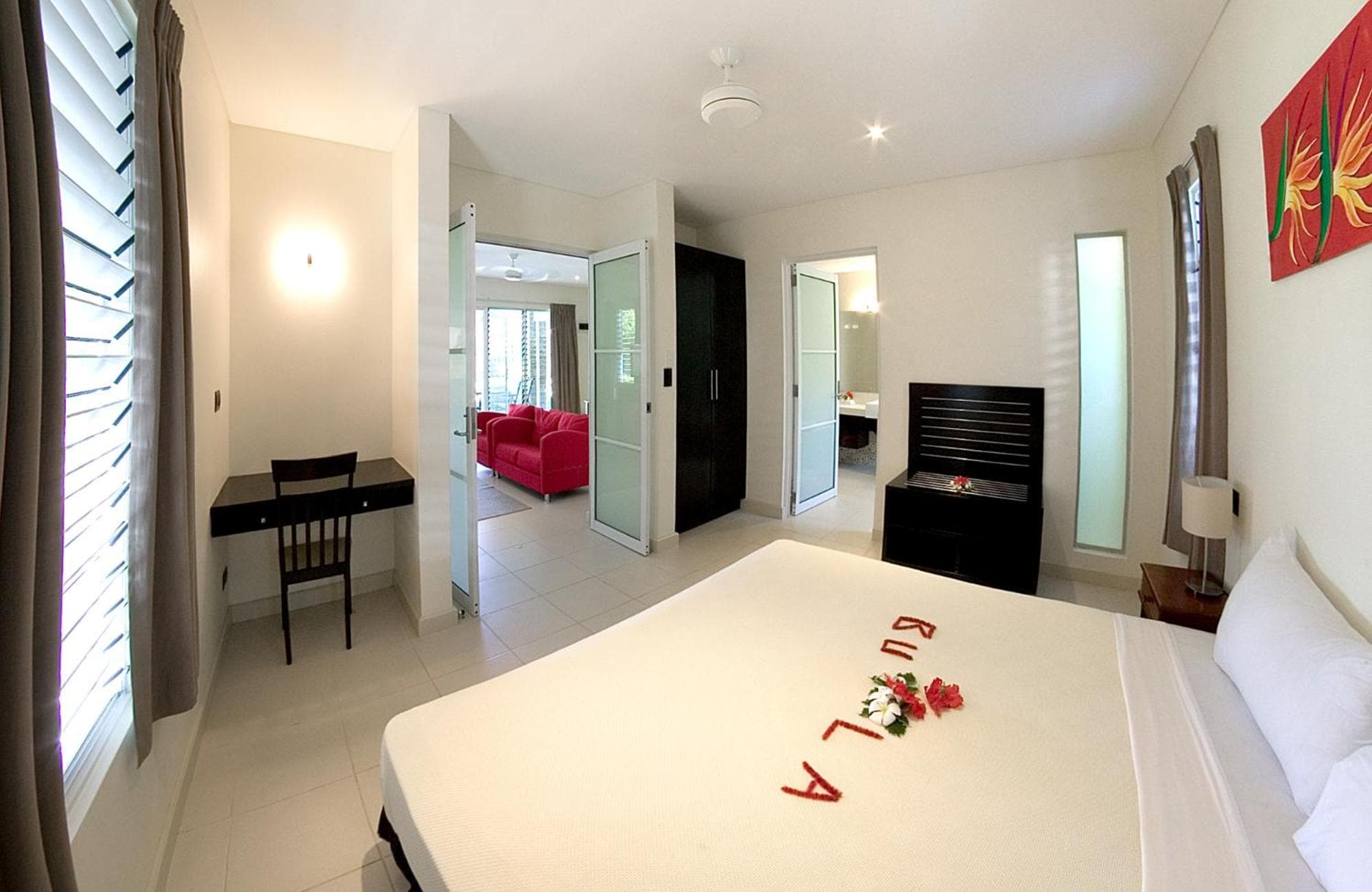 One-Bedroom Apartment with Garden View at First Landing Beach Resort & Villas