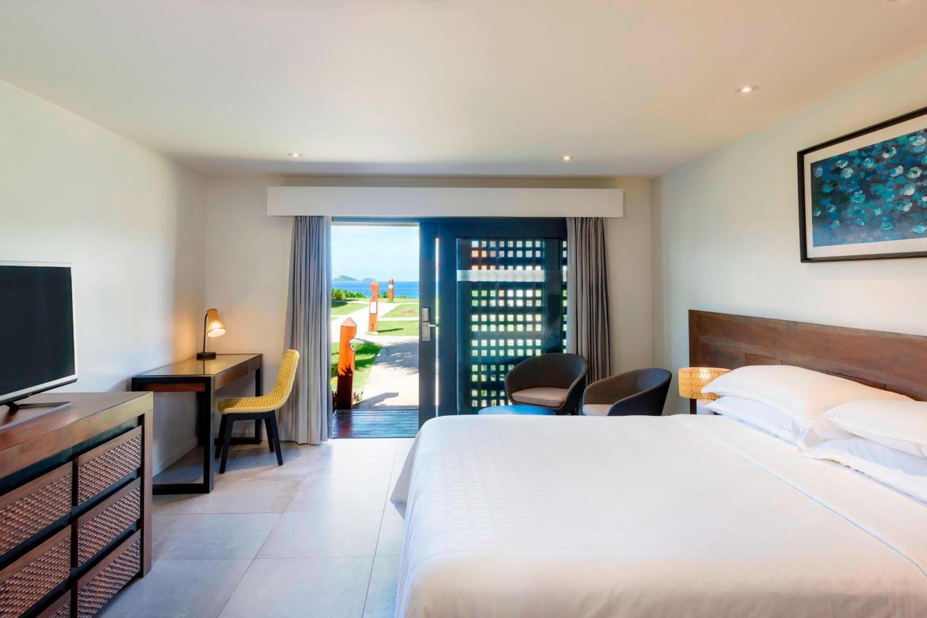 Ocean View, Guest room, 1 King at Sheraton Resort & Spa, Tokoriki Island, Fiji
