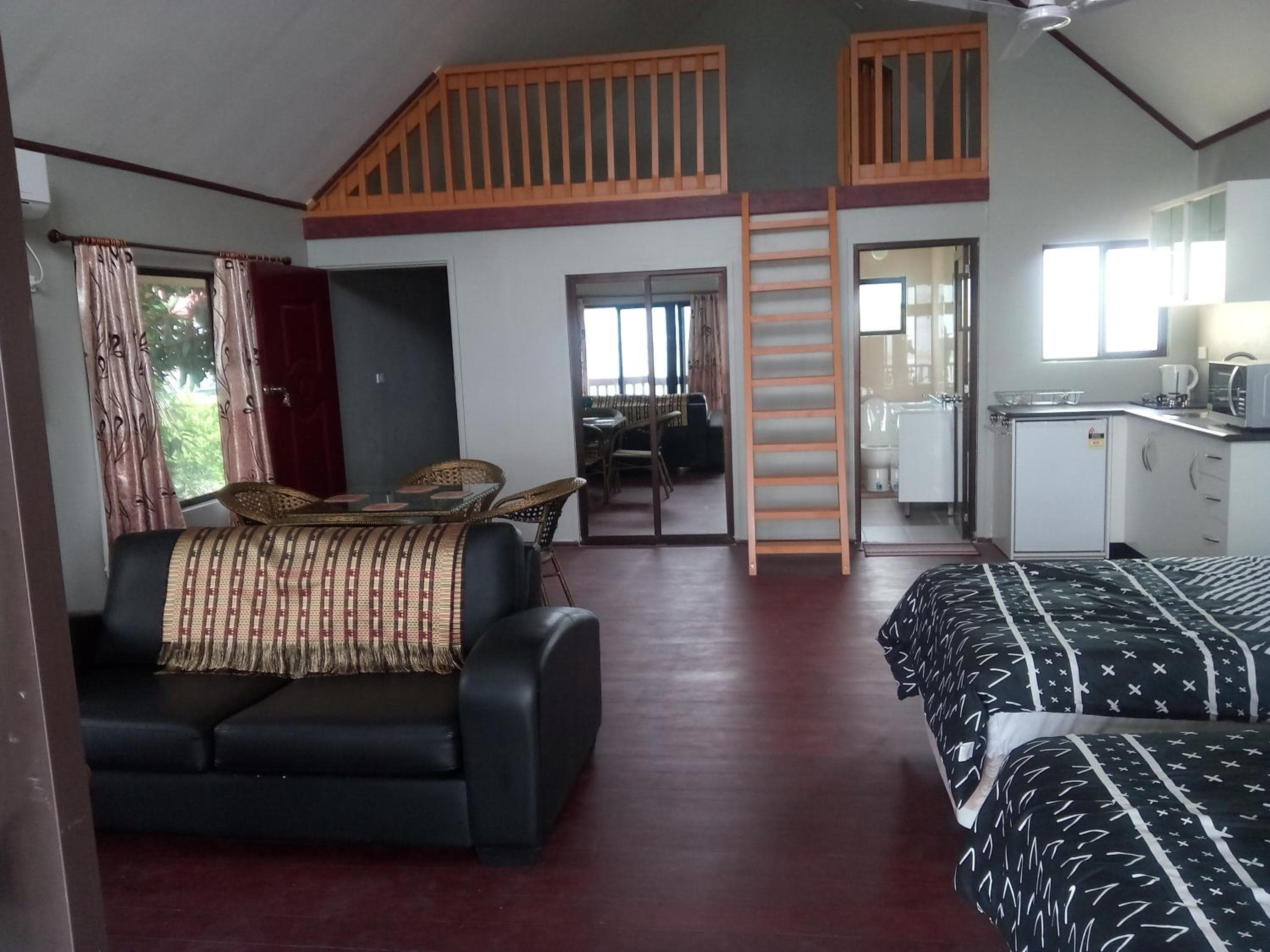 Family Room at Seaside Villa