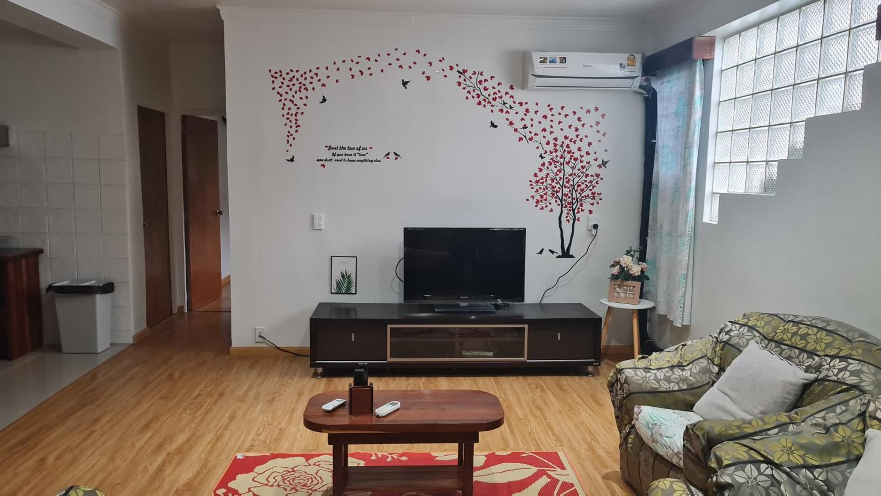 Three-Bedroom Apartment with Balcony at Spacious 3 BRM Apartment