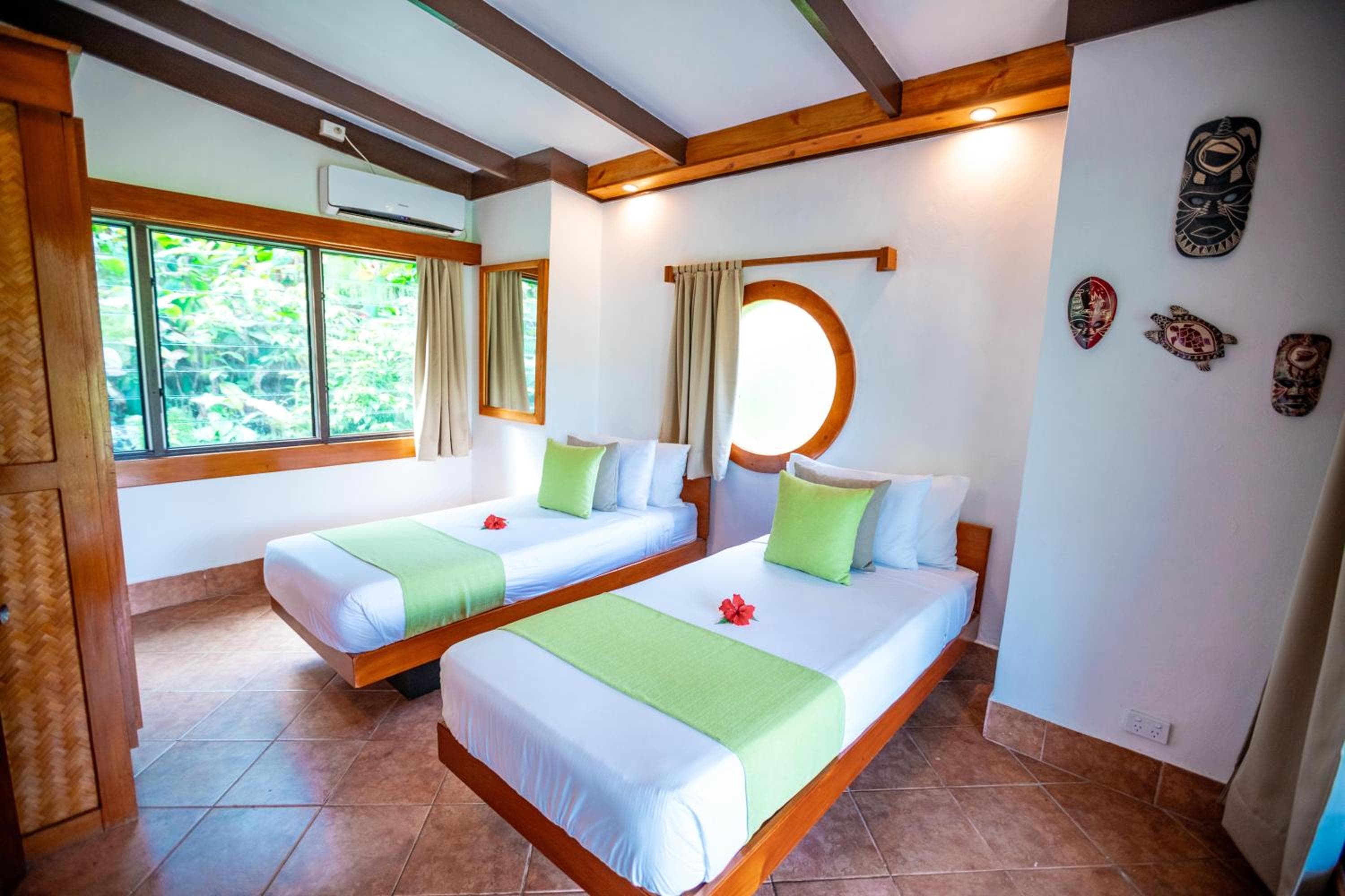 Two-Bedroom Bungalow with Private Pool at Koro Sun Resort & Rainforest Spa