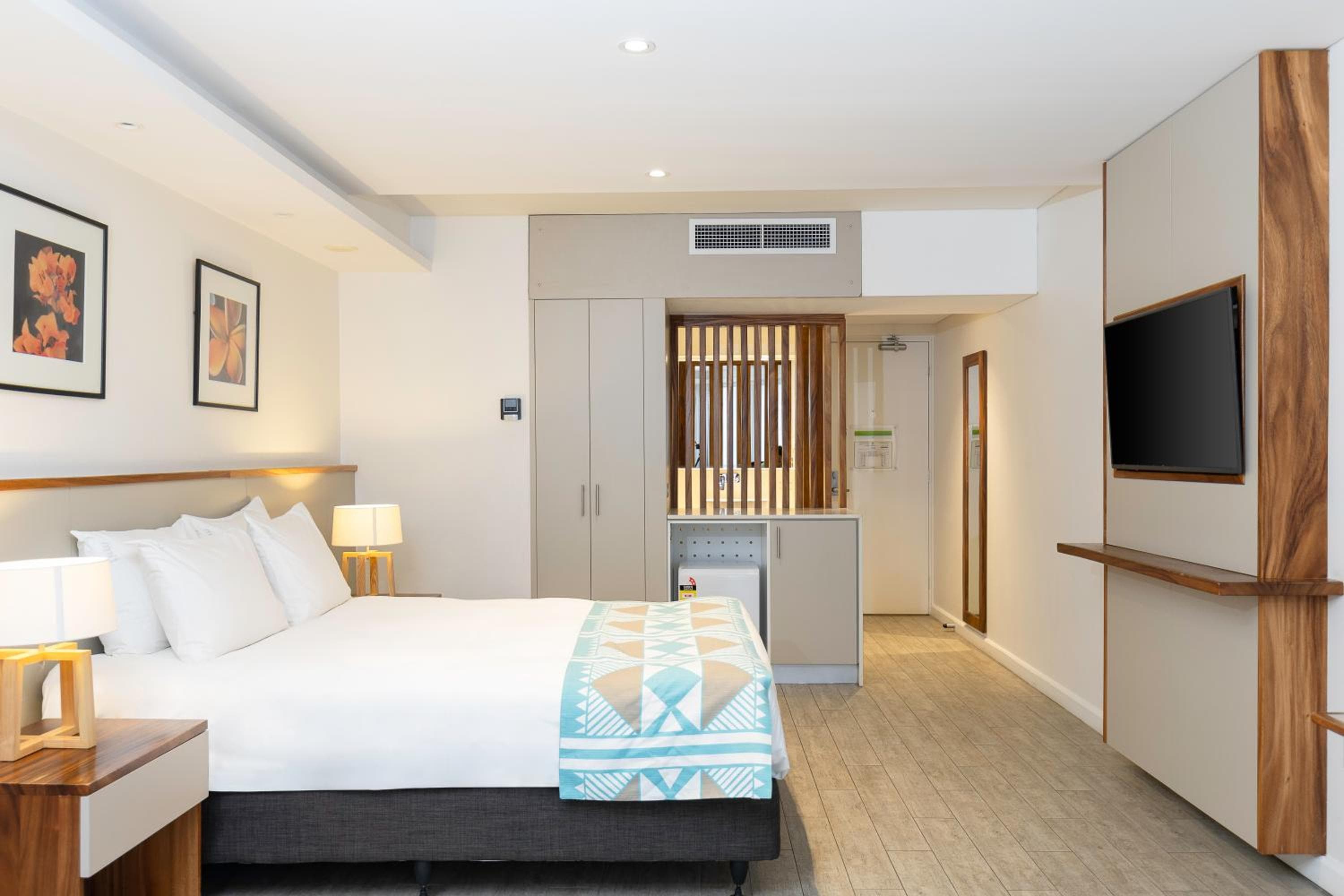 Queen Room with Balcony and View at Holiday Inn Suva by IHG