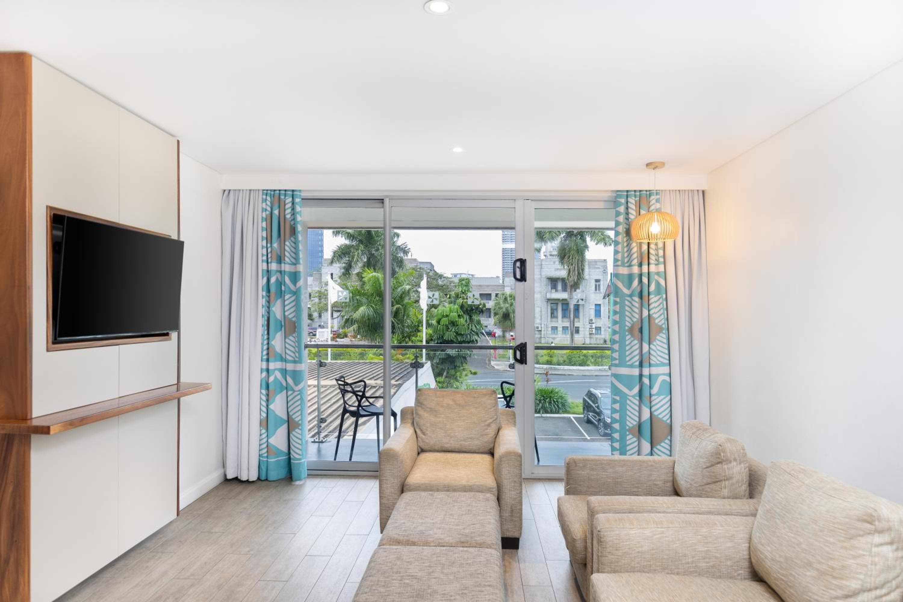 King Suite with Balcony at Holiday Inn Suva by IHG