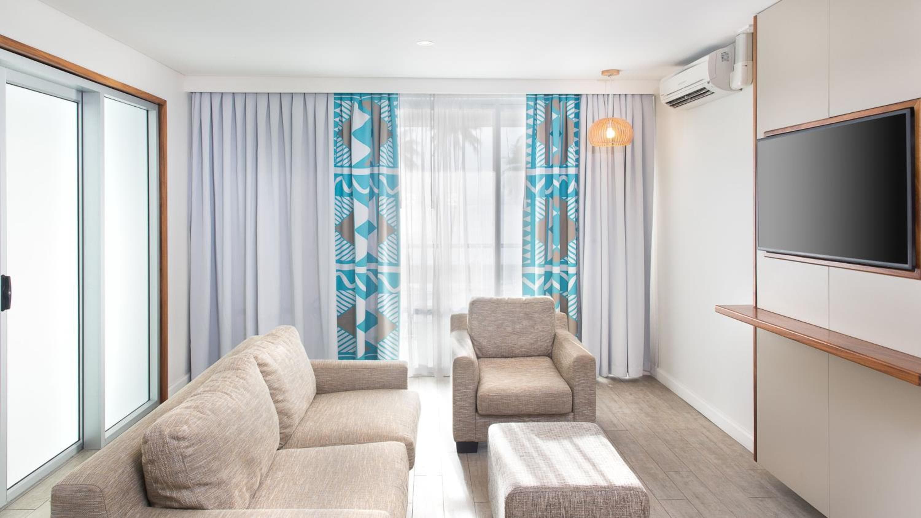King Suite with Sofa Bed and Ocean View at Holiday Inn Suva by IHG