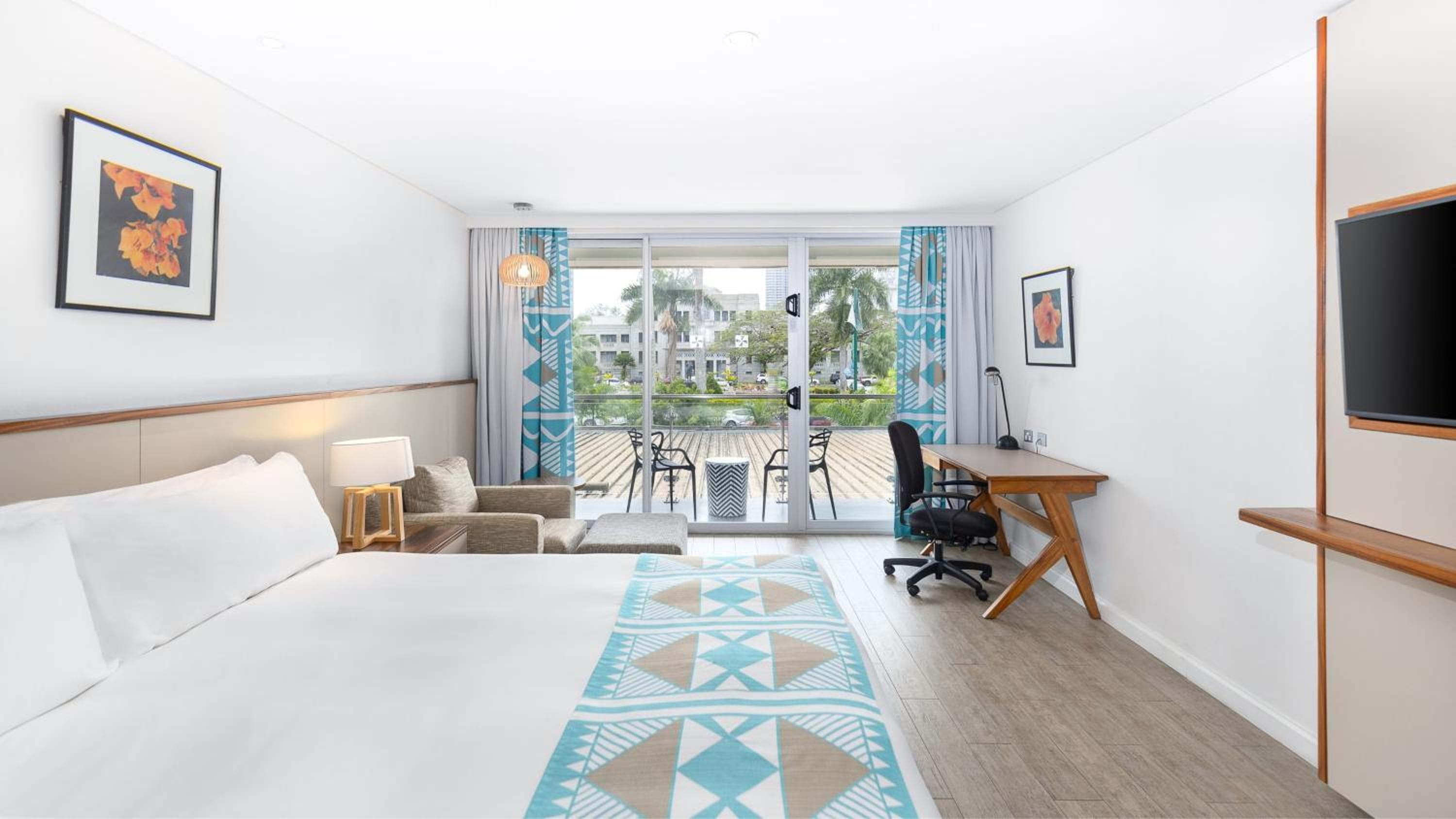 Premium King Room with Balcony at Holiday Inn Suva by IHG