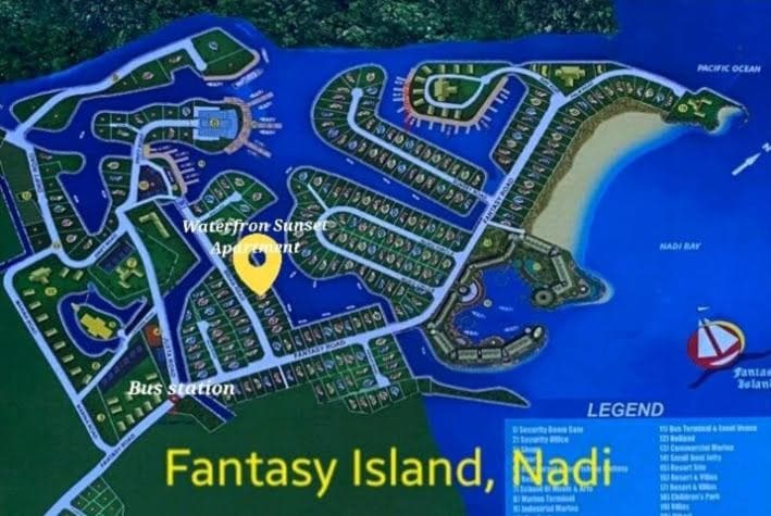 Apartment with Garden View at Waterfront Sunset Apartment Nadi