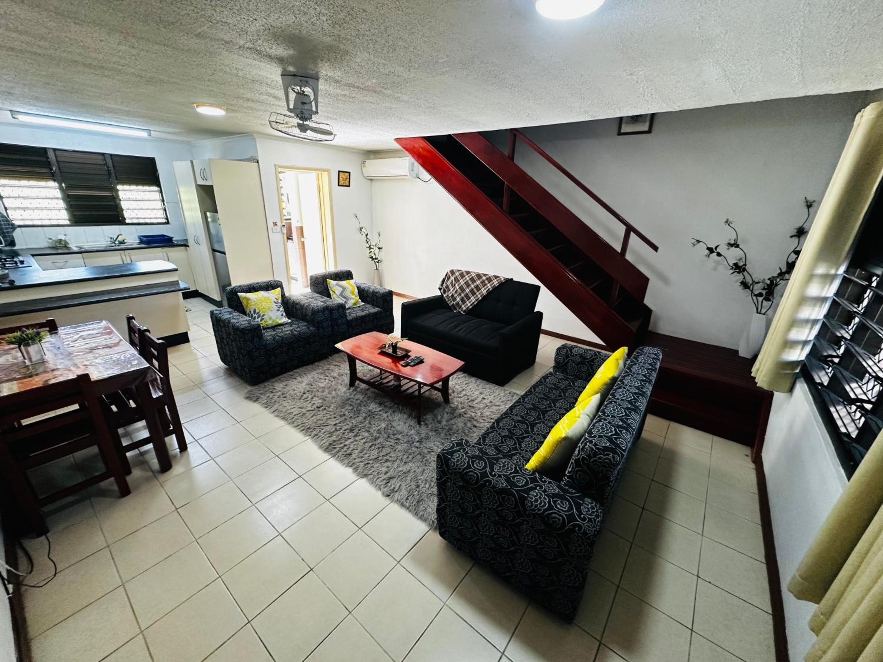 Two-Bedroom Apartment at Cozy, Comfortable, Family Home.