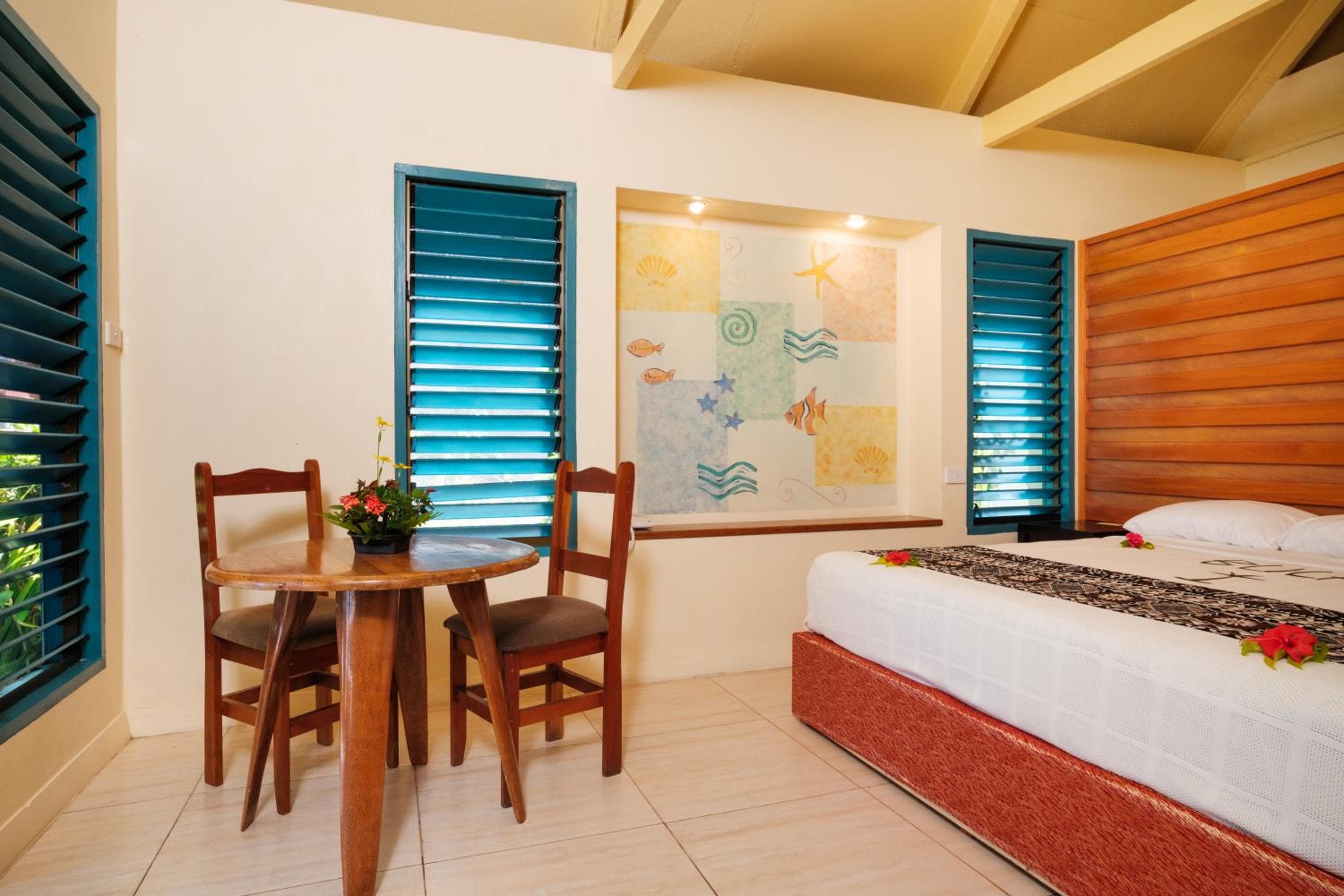 Deluxe Ocean View Bure at Fiji Hideaway Resort & Spa