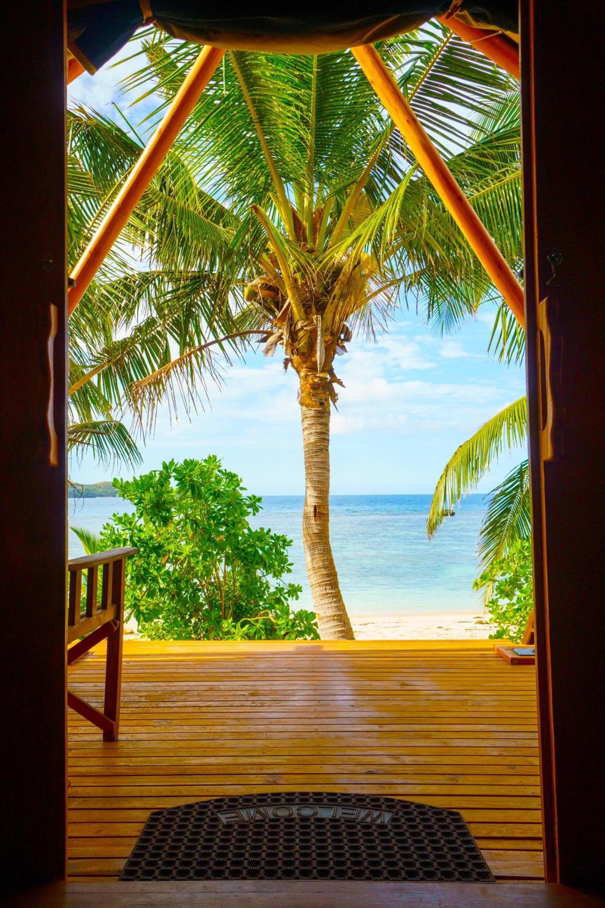 Bungalow - Beach Front at Barefoot Kuata Island Resort