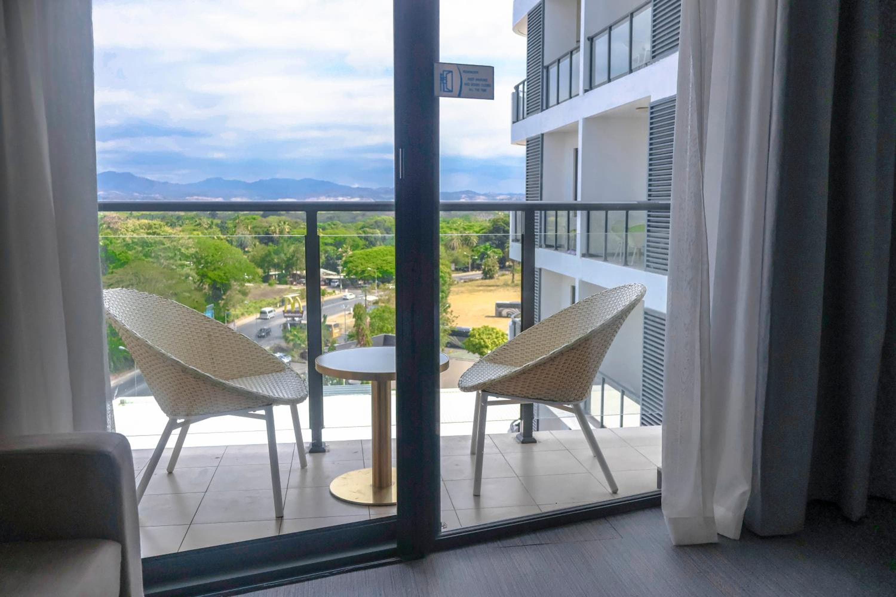 Twin Room with Mountain View at Nalagi Hotel