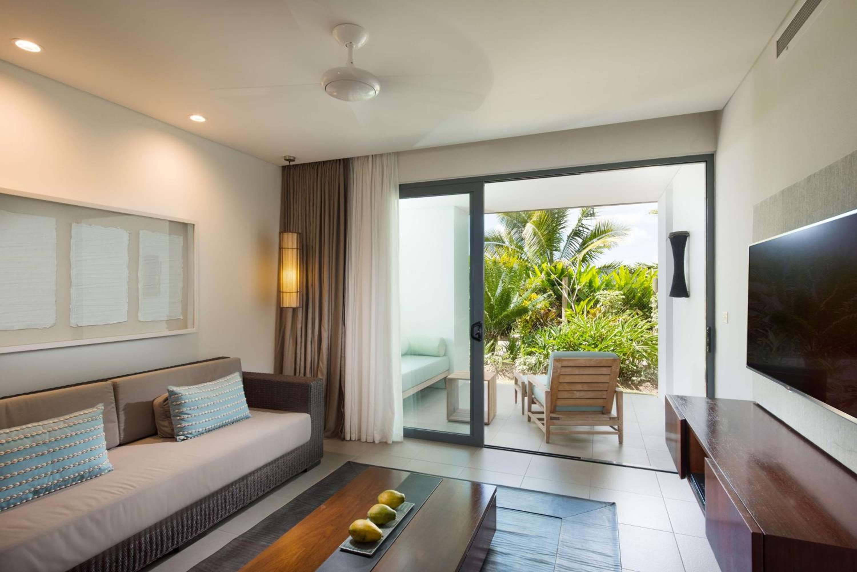 Deluxe Two-Bedroom Suite with Garden View at Hilton Fiji Beach Resort and Spa