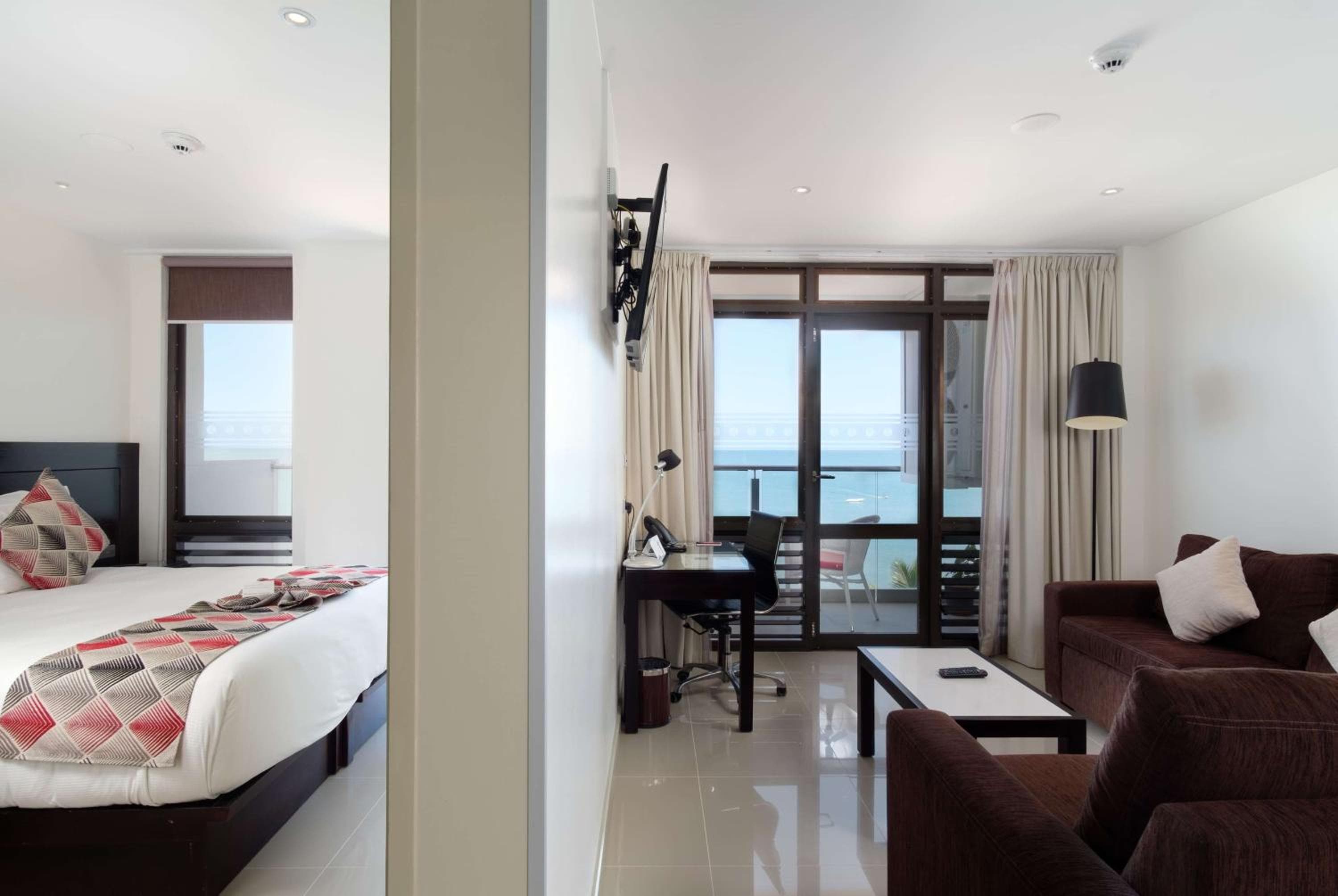 2-Bedroom Beachfront Suite-1 King Bed and 1 Double Bed, Non-Smoking at Ramada Suites by Wyndham Wailoaloa Beach Fiji