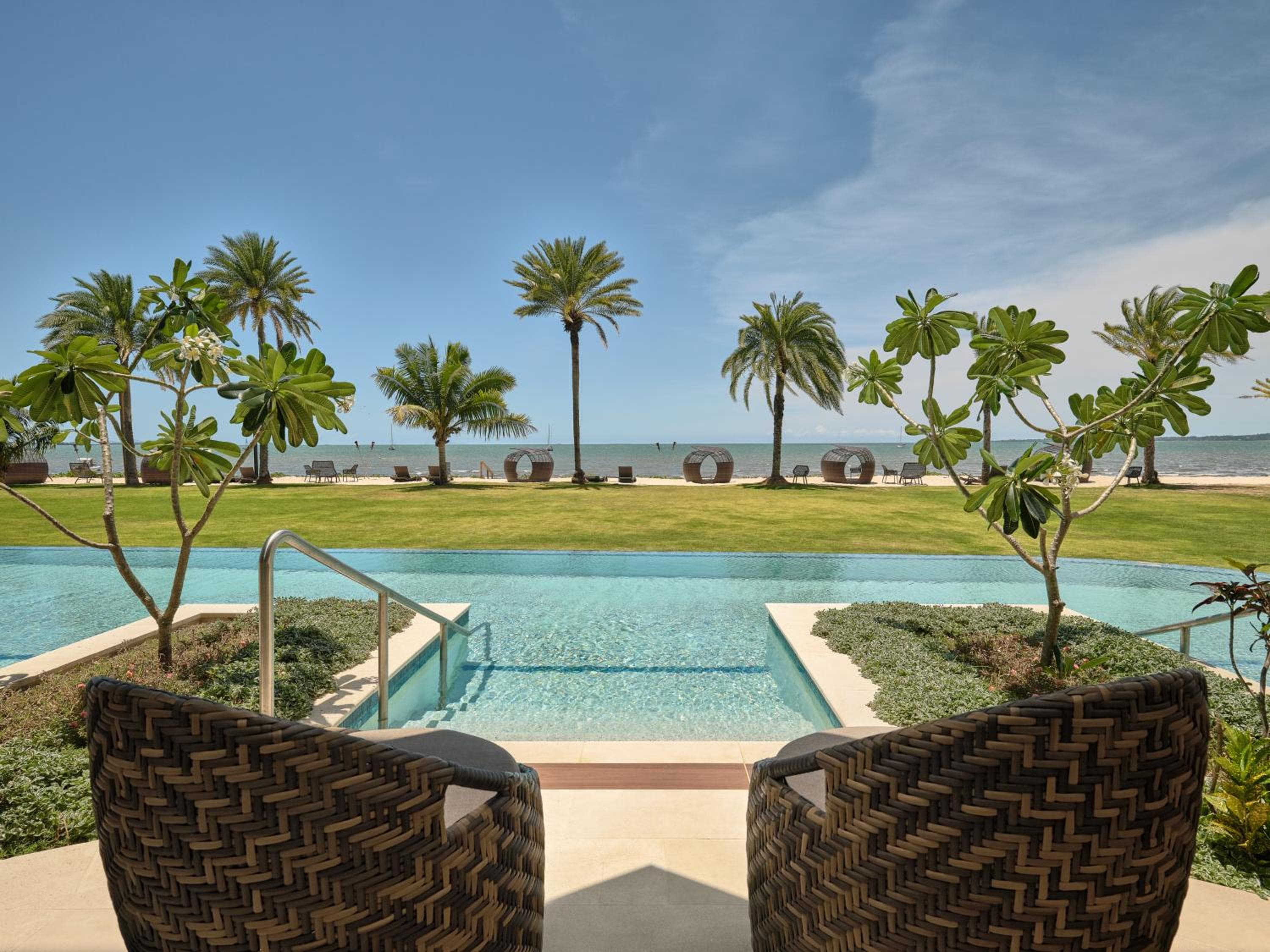Junior King Suite with Pool Access - Ocean View at Crowne Plaza Fiji Nadi Bay Resort & Spa by IHG