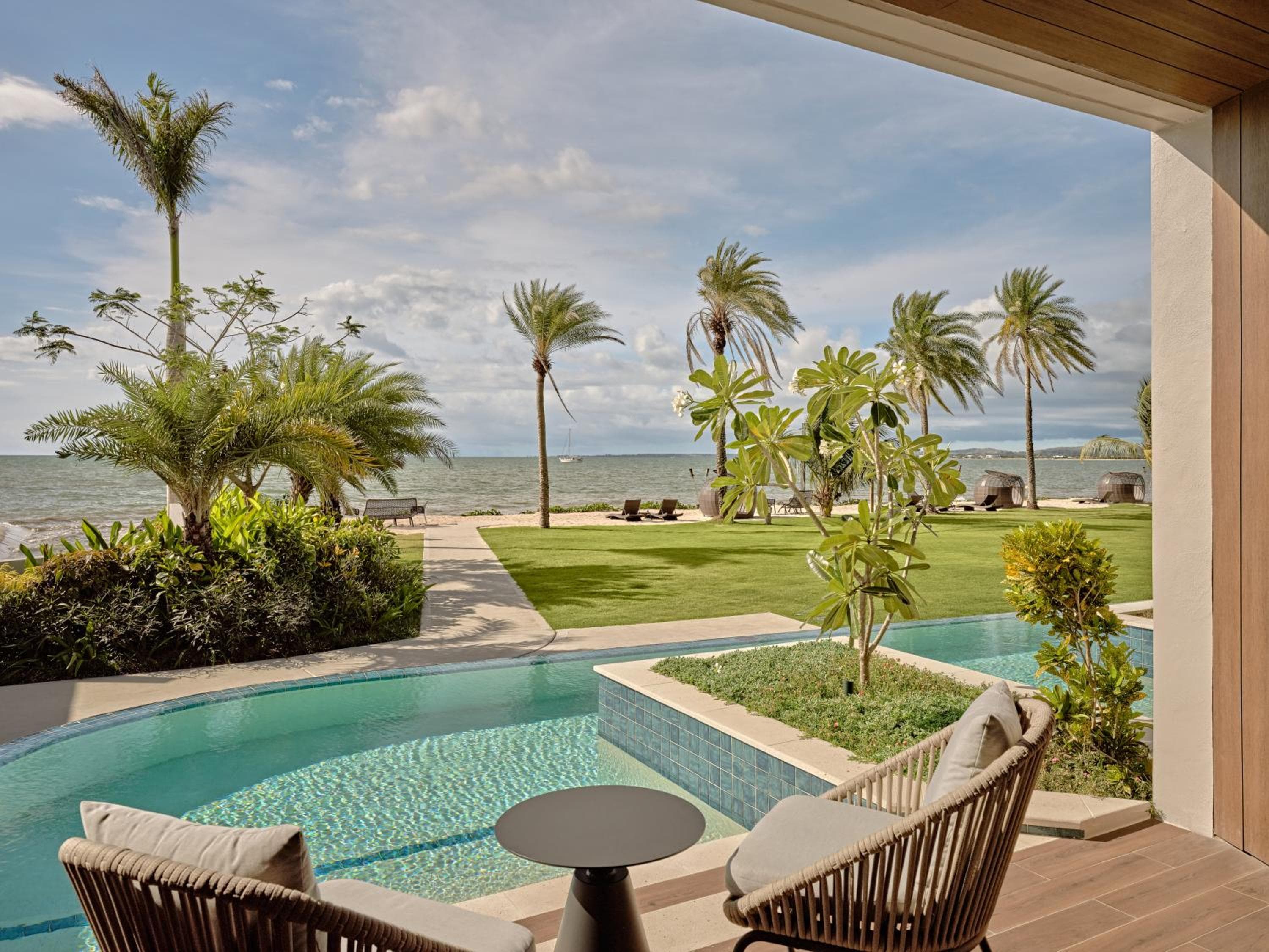 Crowne Suite with Pool Access and Ocean View at Crowne Plaza Fiji Nadi Bay Resort & Spa by IHG
