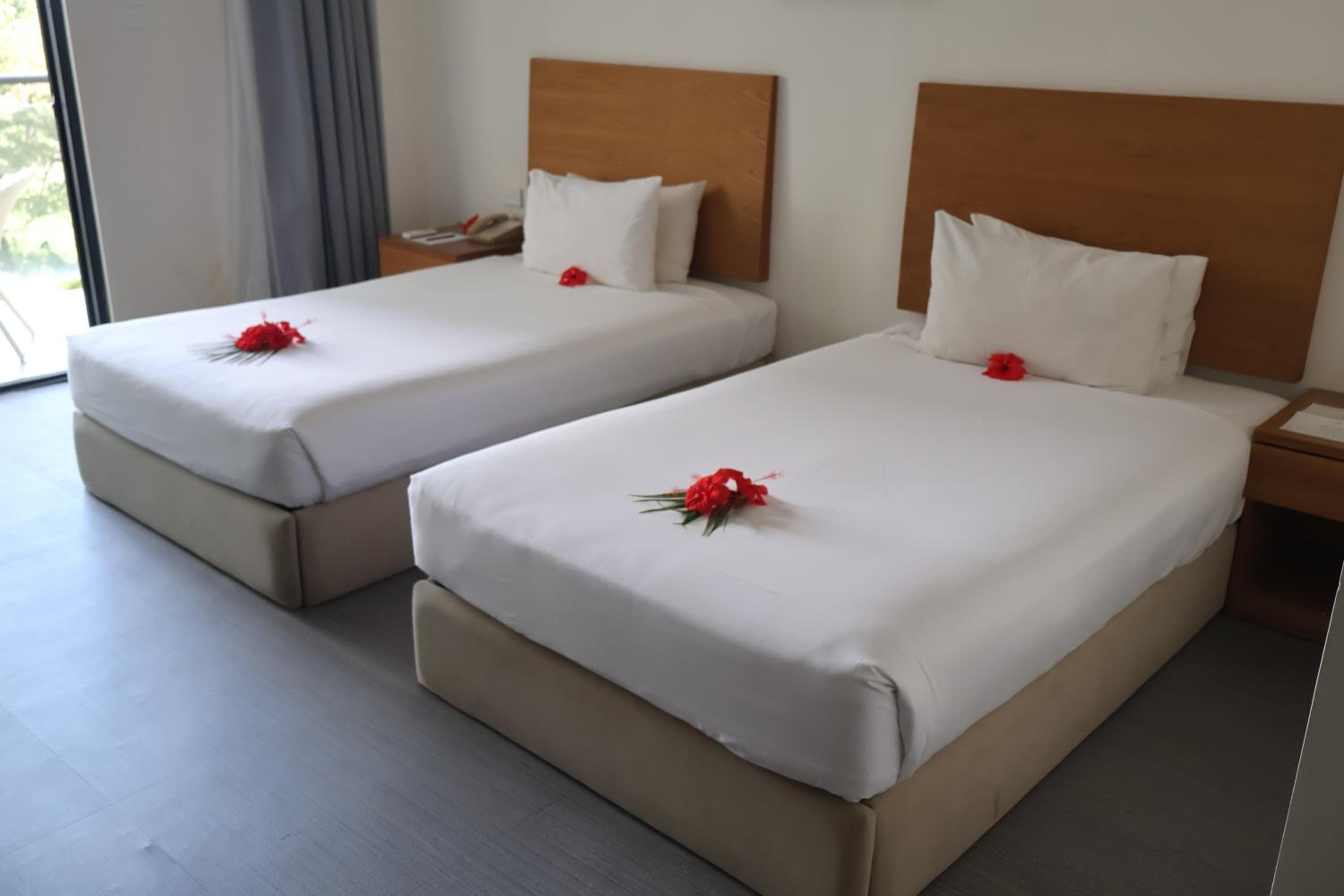 Twin Room with Sunset View at Nalagi Hotel