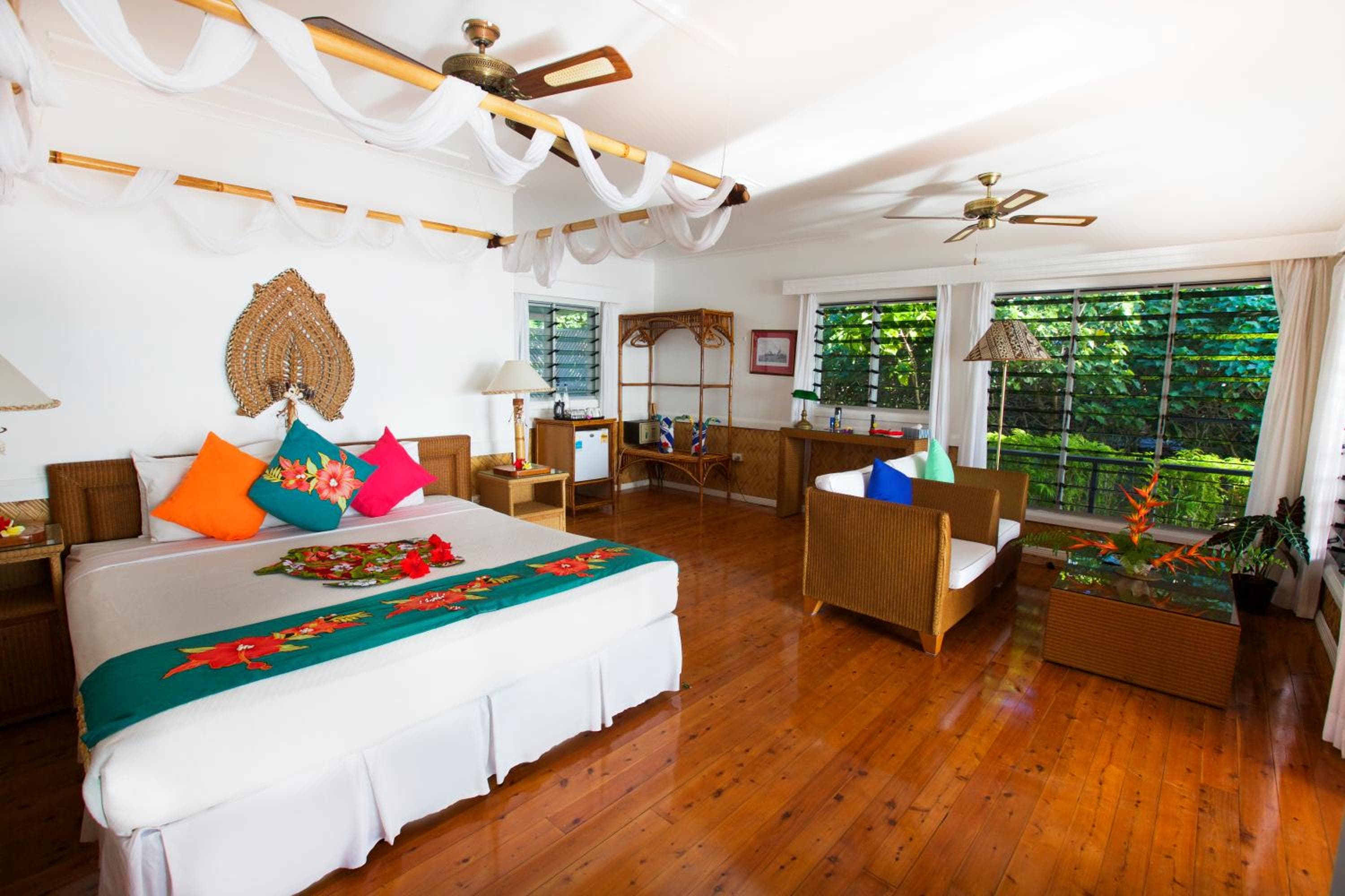 Bungalow - Beach Front at Nukubati Great Sea Reef