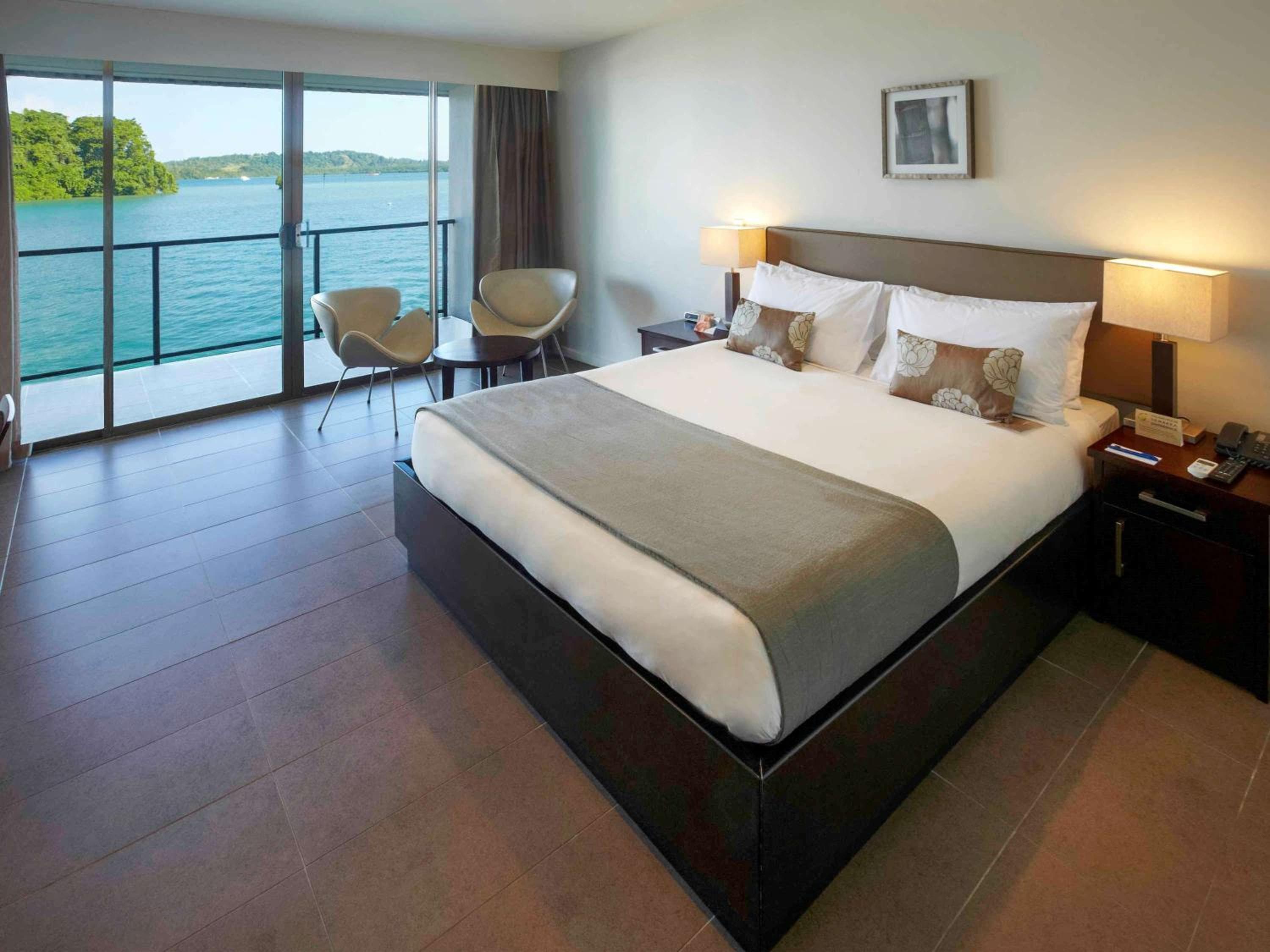 Superior King Room with Ocean View at Novotel Suva Lami Bay