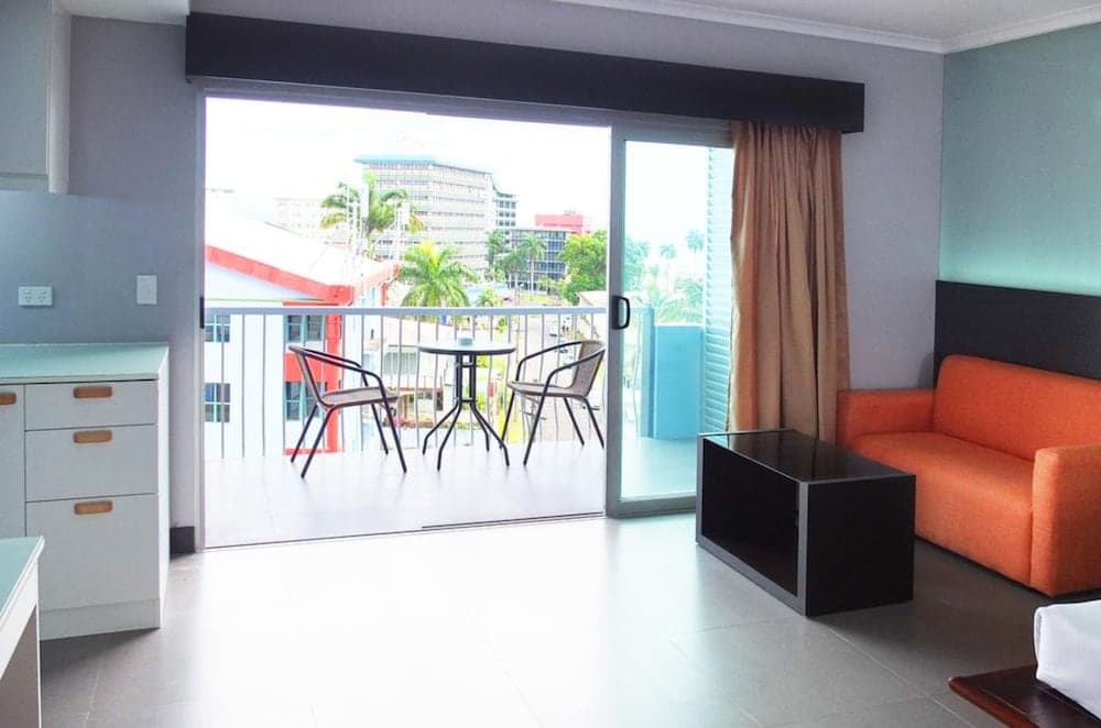 Premium Double Room, City View at Southern Cross Hotel Fiji