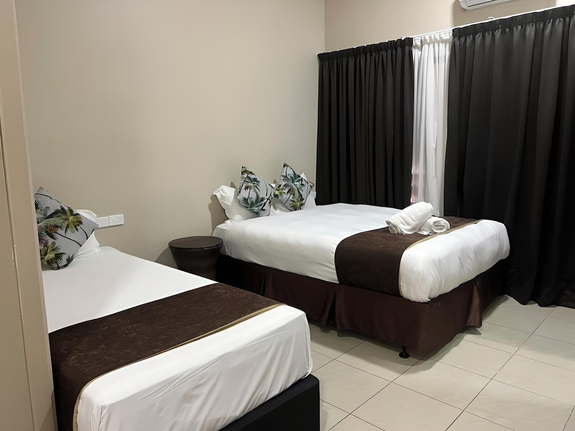 Family Double or Twin Room at Hotel Bulabard
