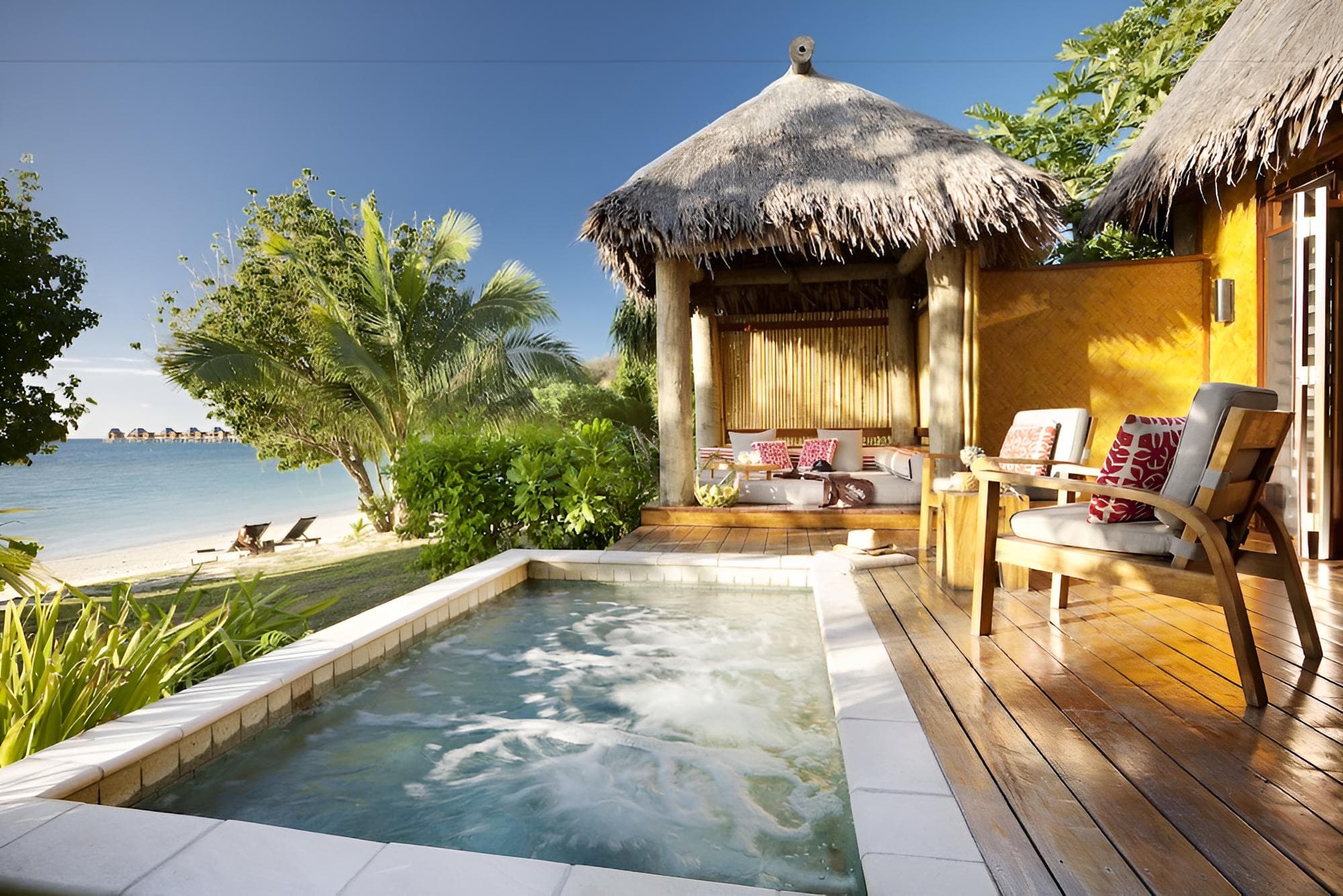 Deluxe Beachfront Bure at Likuliku Lagoon Resort - Adults Only