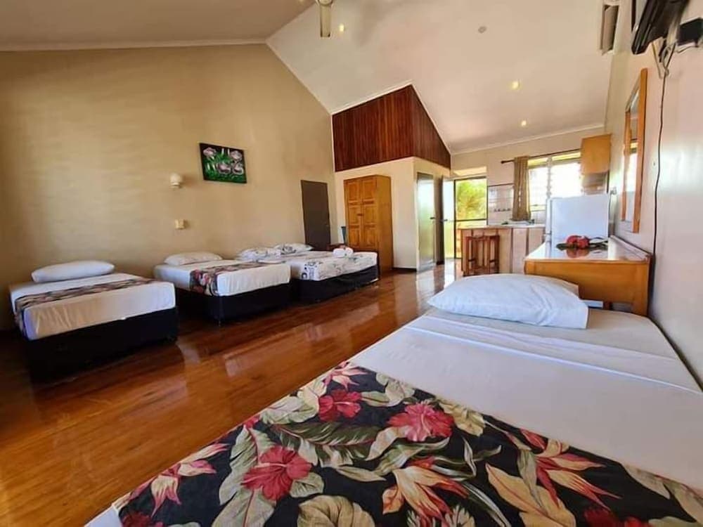 Interconnecting Mountain View Self-Contained Family Villa at Wailoaloa Beach Resort Fiji