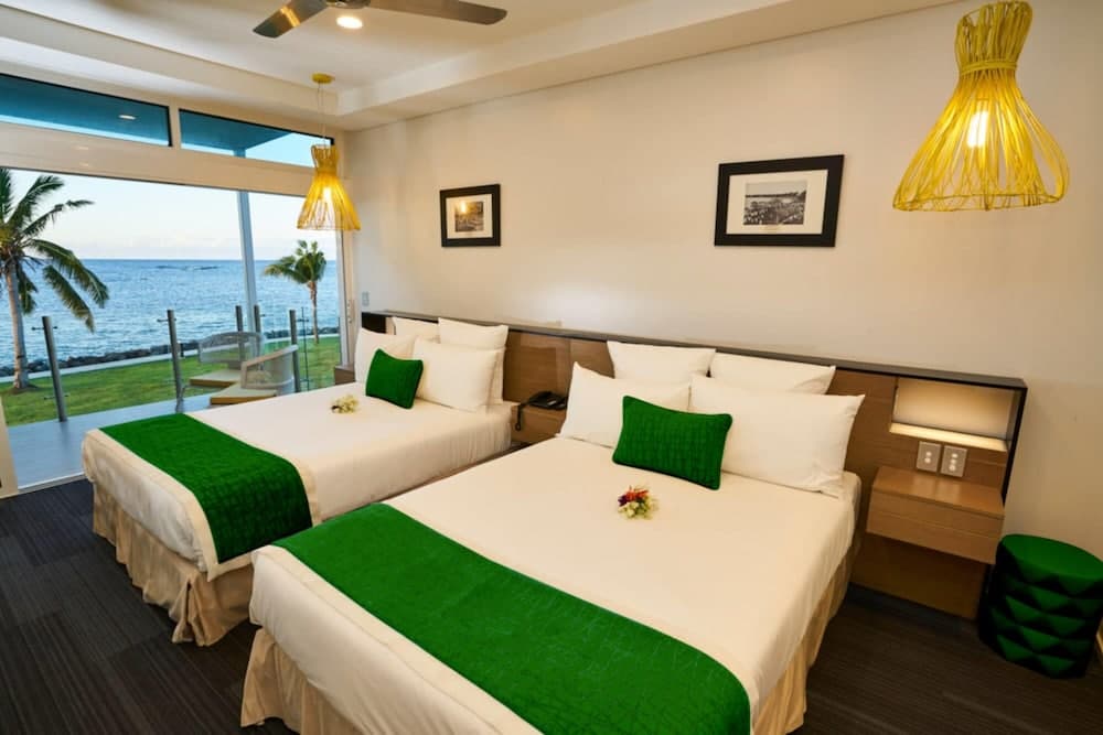 Twin Room (Garden Oceanview Twin) at Wyndham Garden Wailoaloa Beach Fiji