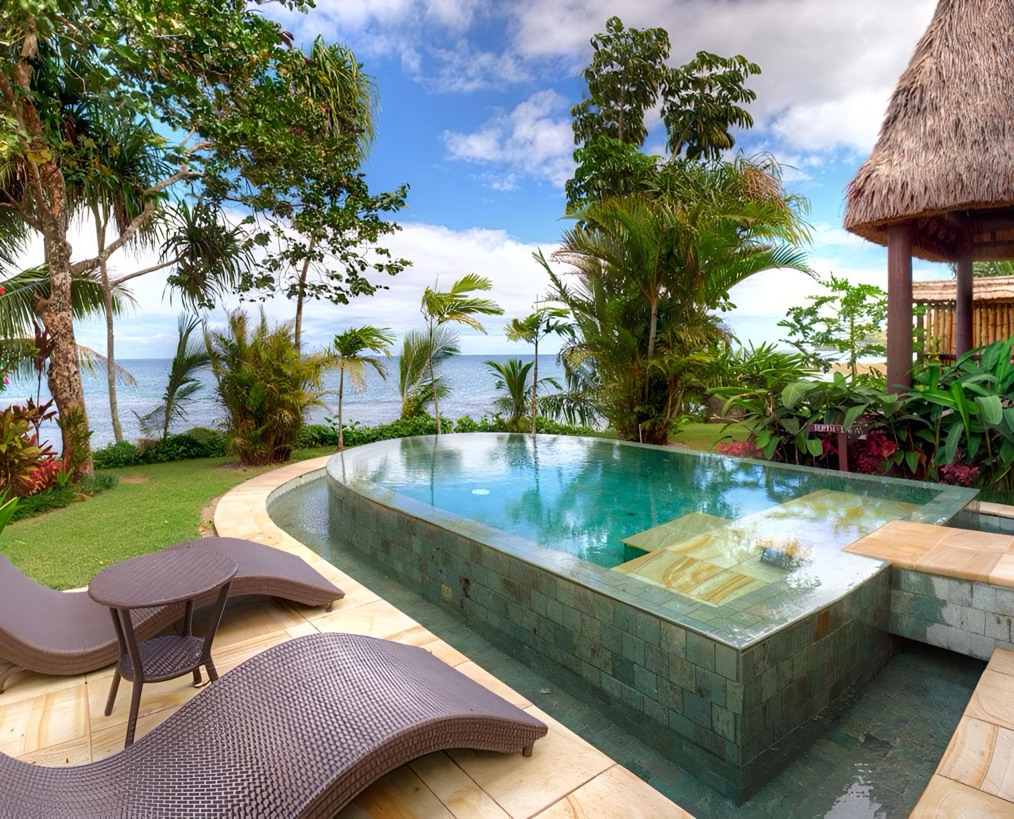 Beachfront Pool Suite at Nanuku Resort Fiji