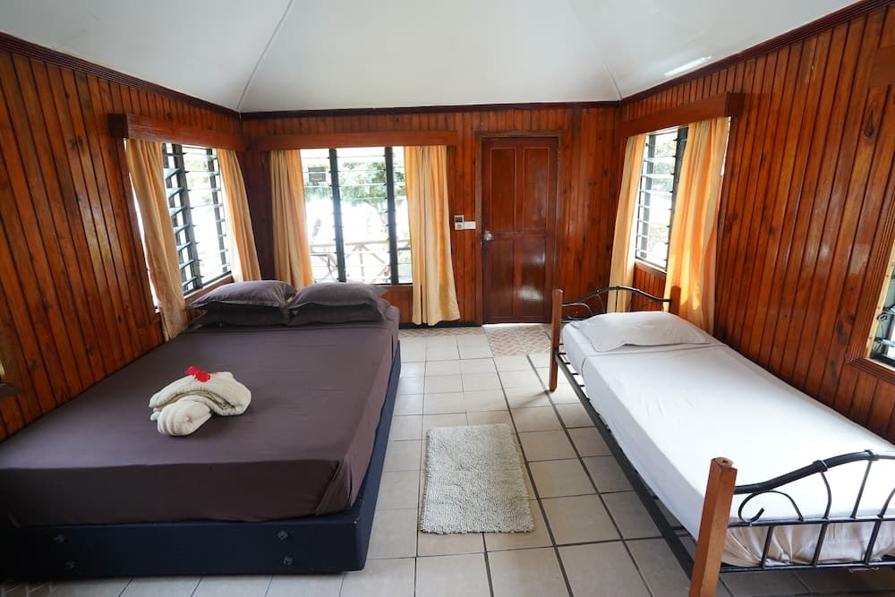Basic Triple Room, Balcony, Ocean View at Korovou Eco Resort