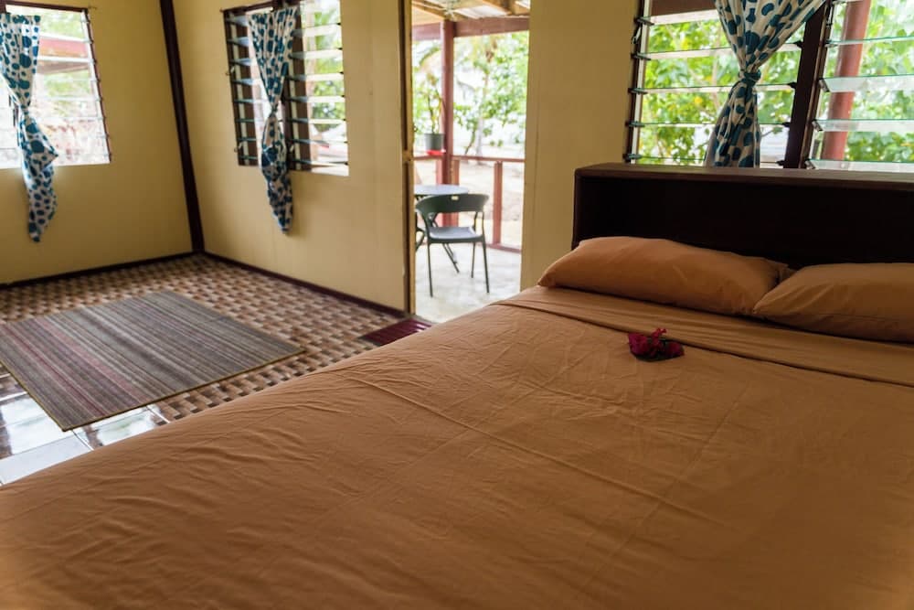 Basic Double Room, Multiple Beds, Balcony, Ocean View at Yawekata Eco Still Bluewater Lodge