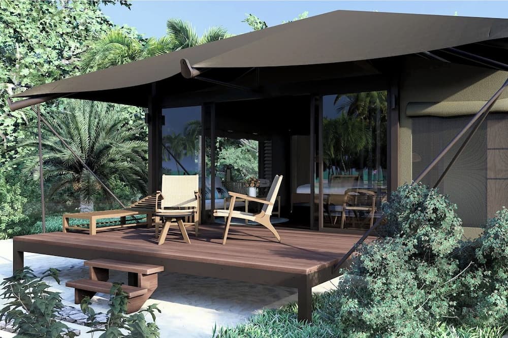 Garden Glamping Villa at Serenity Sands Island Glamping