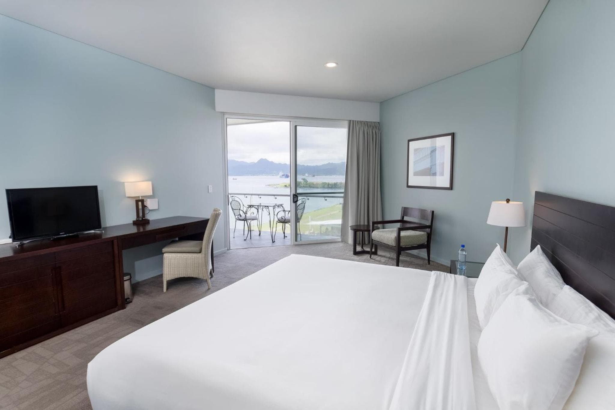 Classic King Room with Harbor View at Grand Pacific Hotel