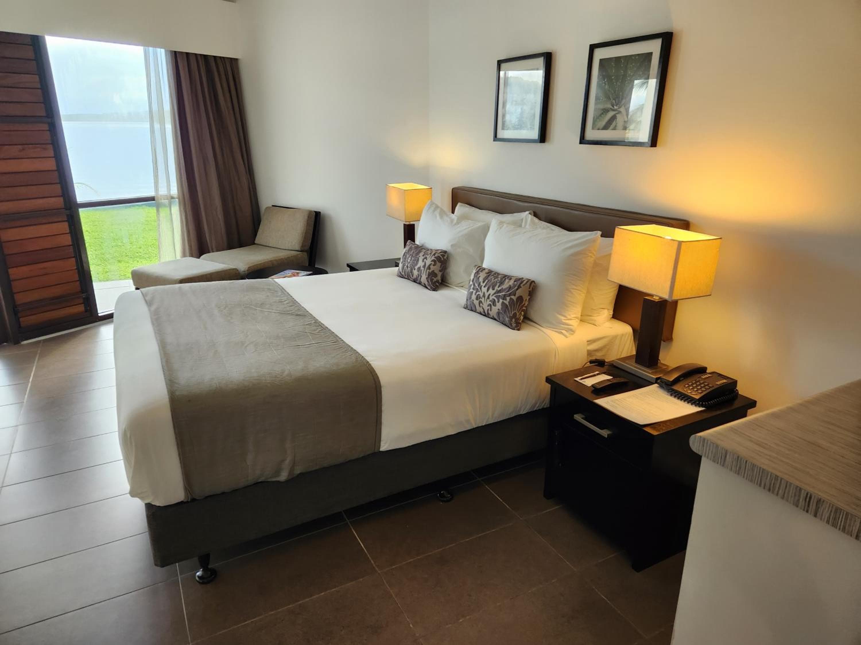 Superior King Room with Ocean View at Novotel Suva Lami Bay