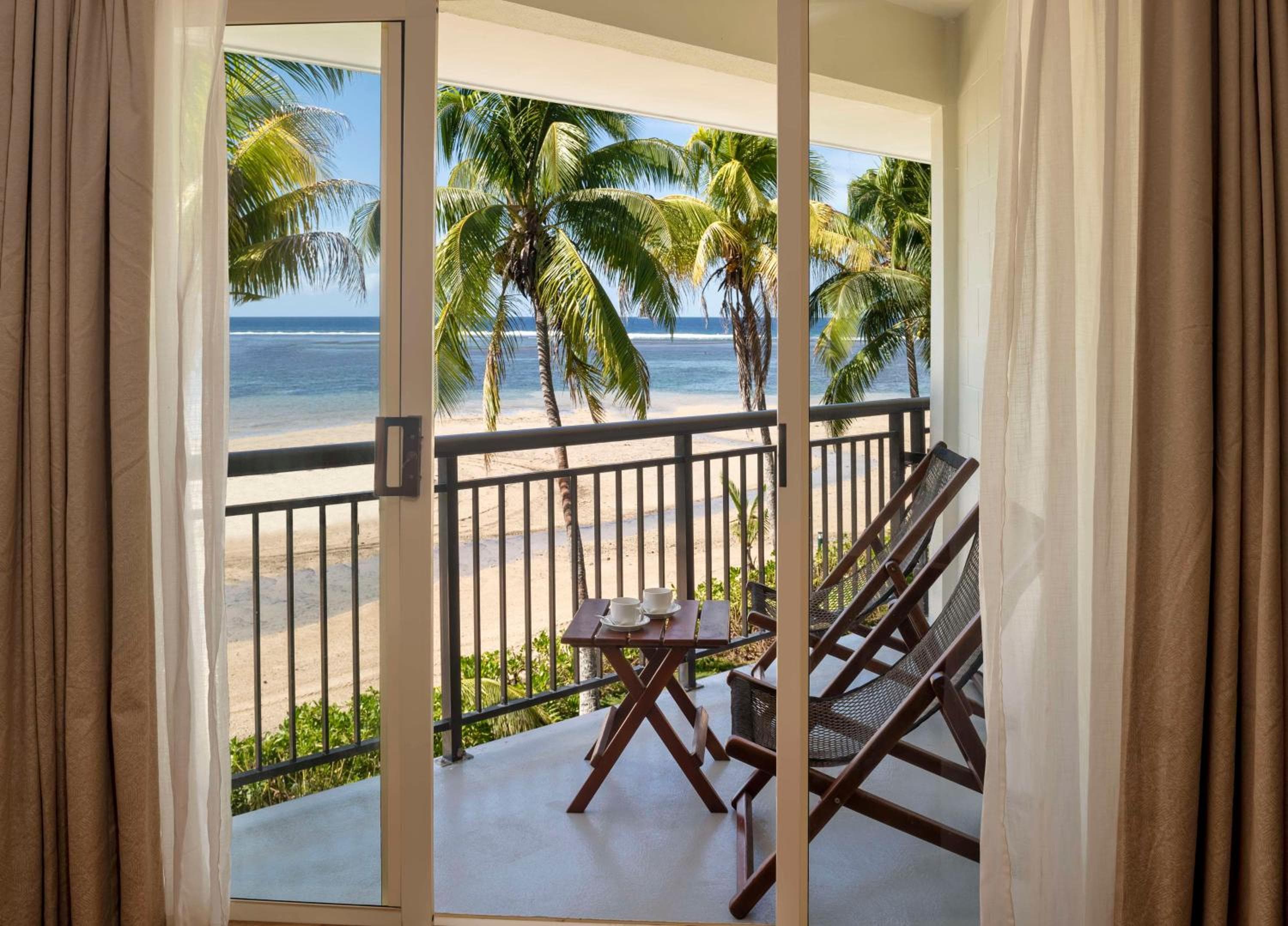 Premium Ocean View 1 King Bed at Outrigger Fiji Beach Resort
