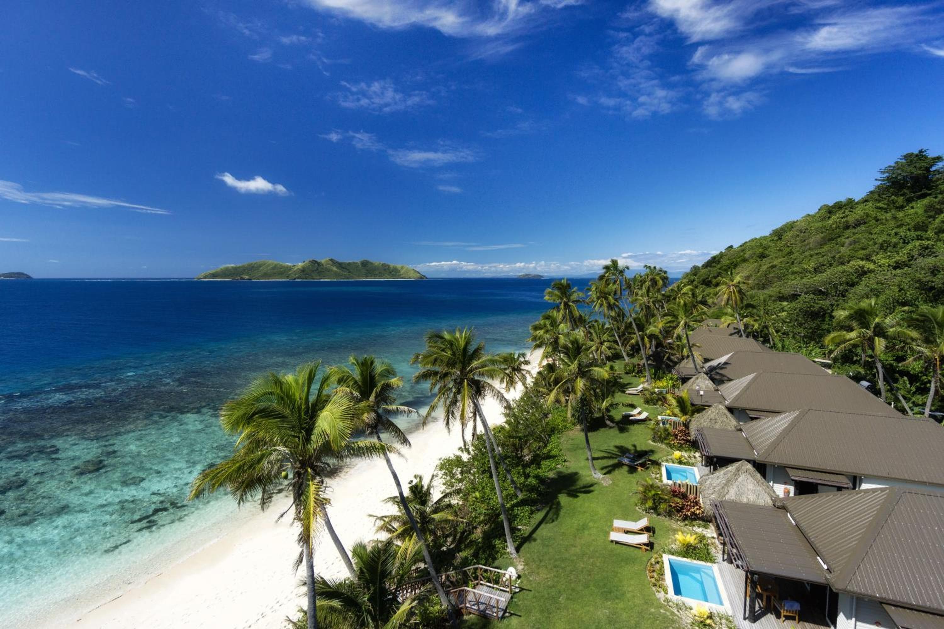 Beach Front Villa at Matamanoa Island Resort