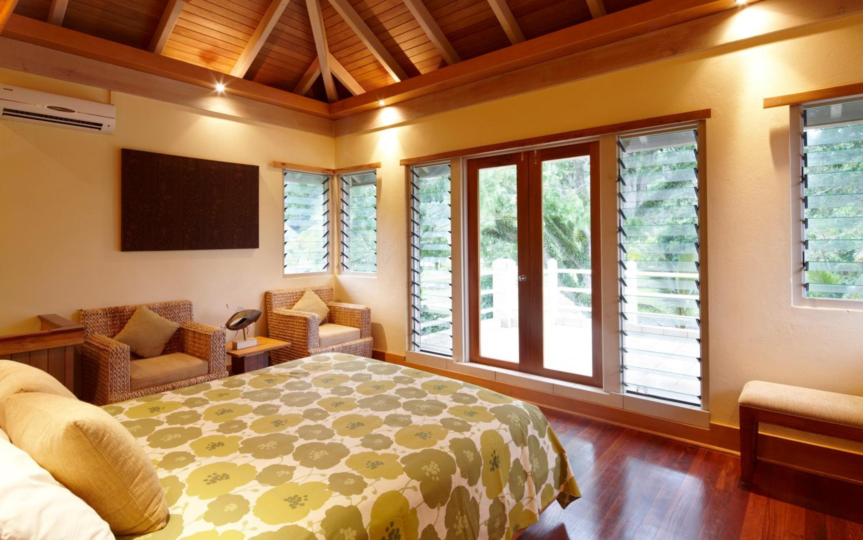 Three-Bedroom Villa with River View at Koro Sun Resort & Rainforest Spa