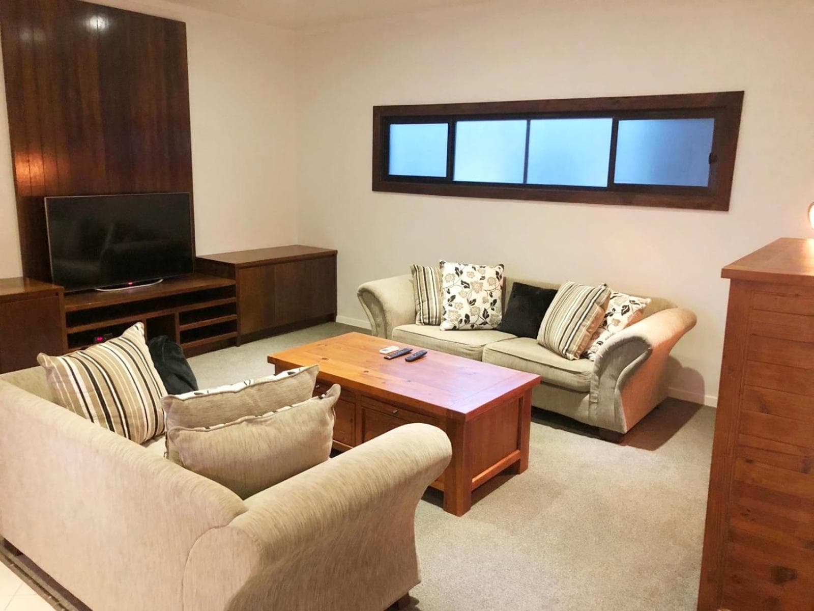 Family Room at Garden Apartments