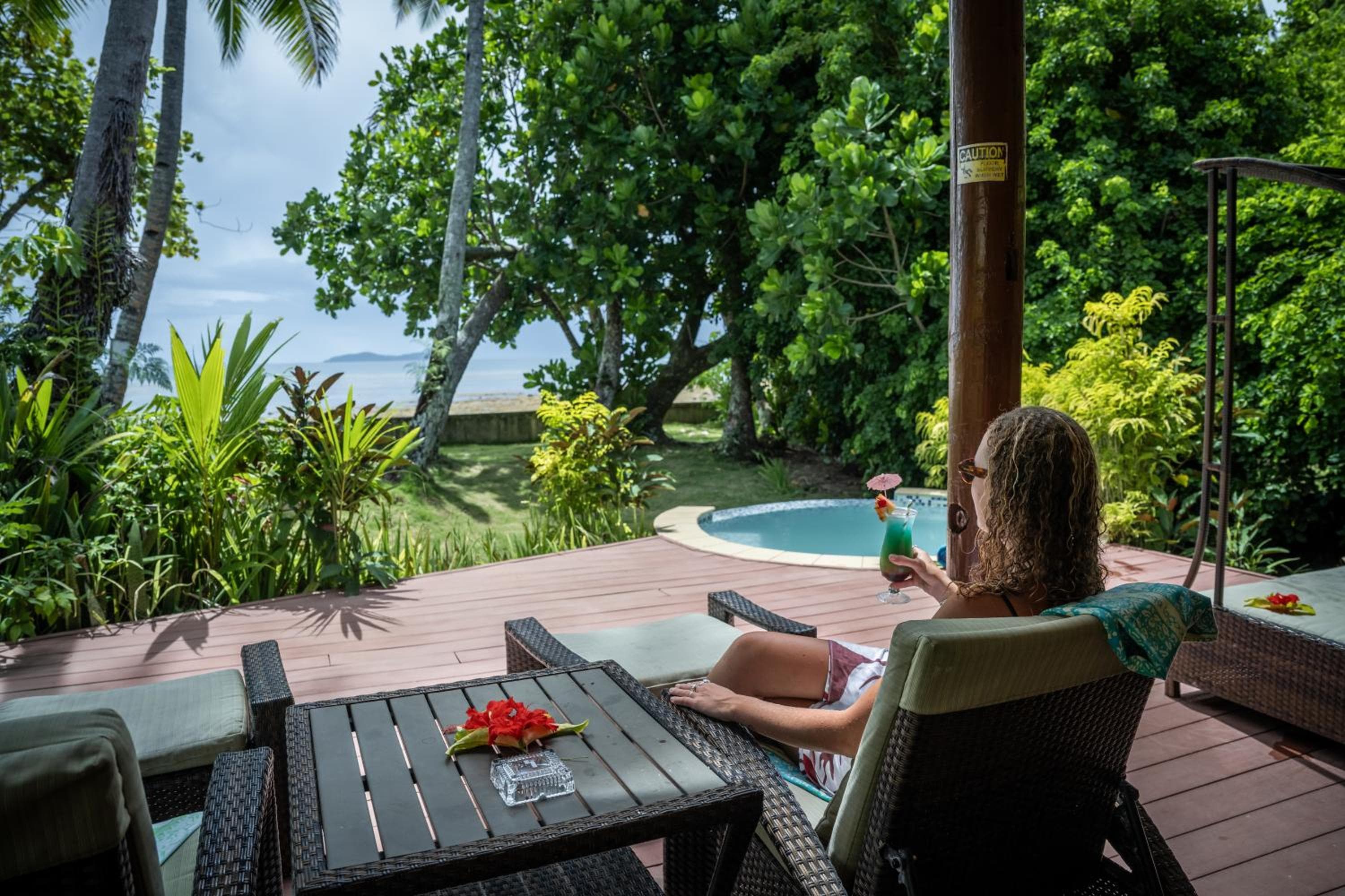 Villa with Private Pool - Ocean View at Beqa Lagoon Resort