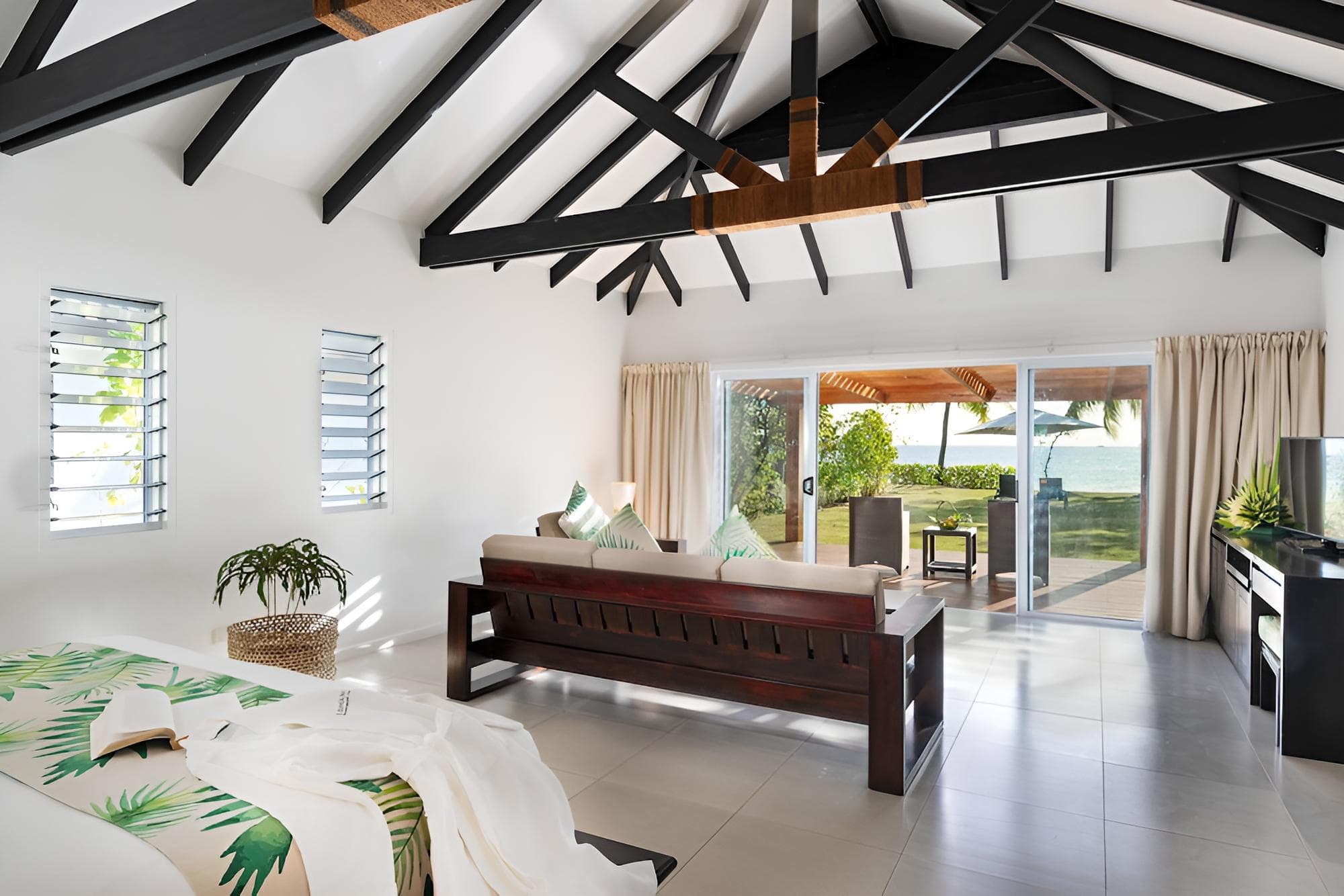 Bungalow, Beachfront at Lomani Island Resort & Spa