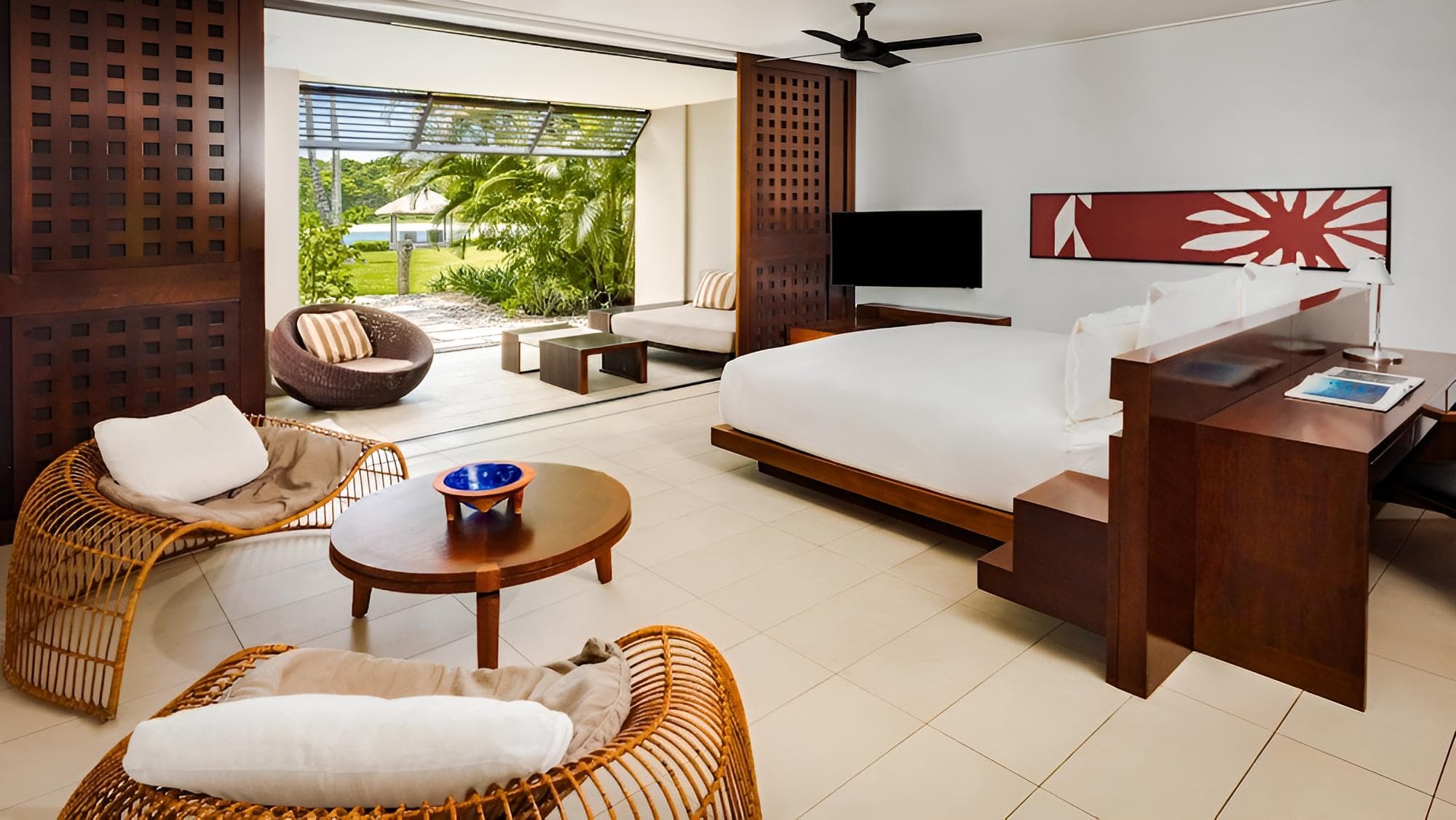 Room, 1 King Bed, Lagoon View, Ground Floor at InterContinental Fiji Golf Resort & Spa by IHG