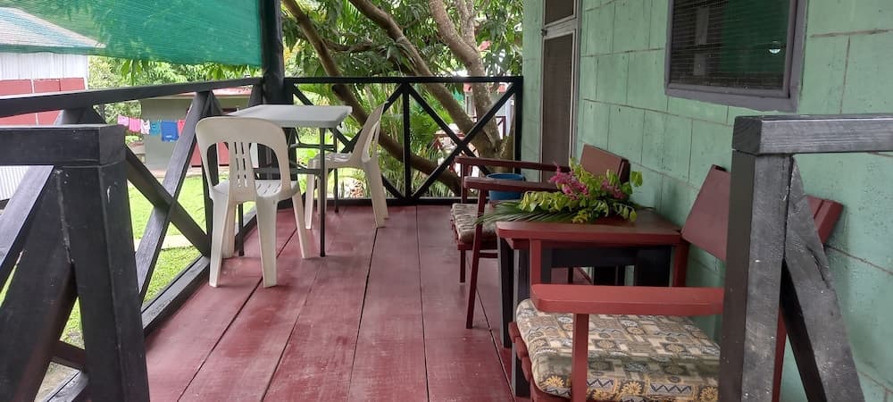 Comfort Quadruple Room, Garden View at Outback Retreat Hotel Fiji