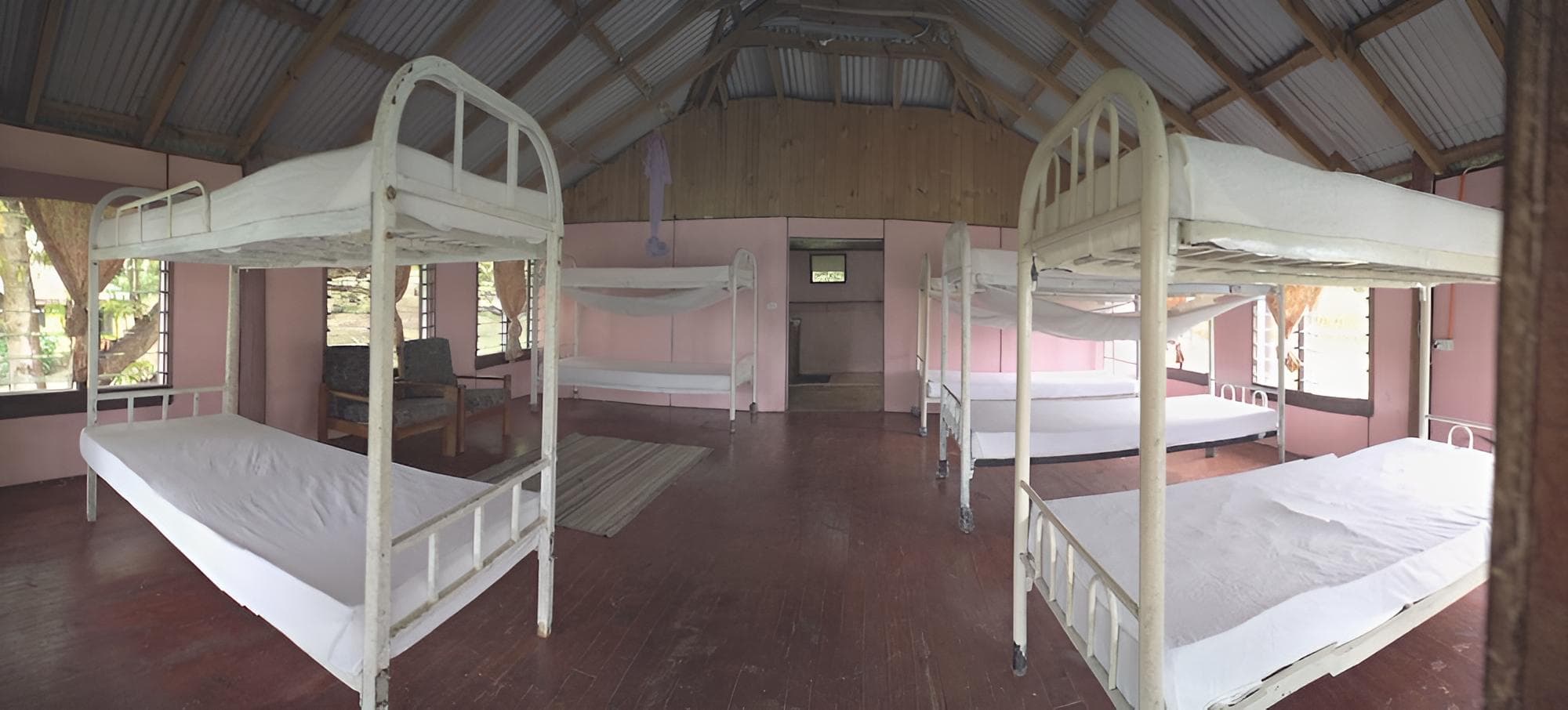 Basic Shared Dormitory, Mixed Dorm, Ocean View at Naqalia Lodge