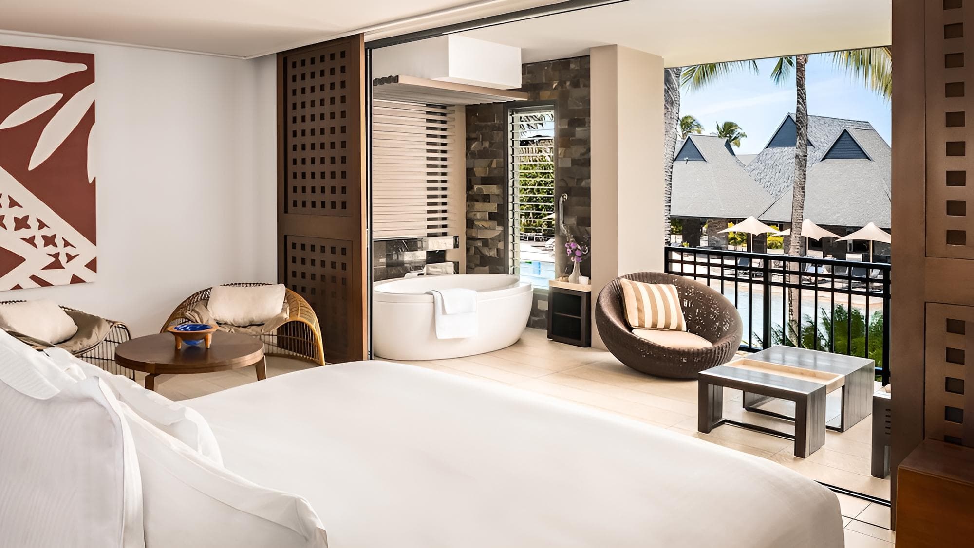 Room, 1 King Bed, Balcony, Pool View at InterContinental Fiji Golf Resort & Spa by IHG